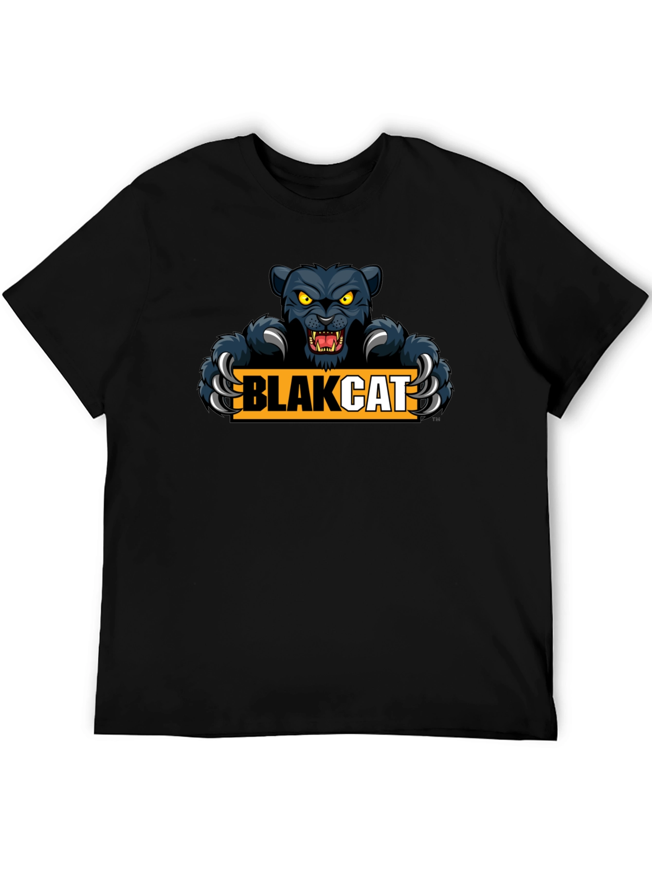 Black Blakcat Graphic T-Shirt view 5