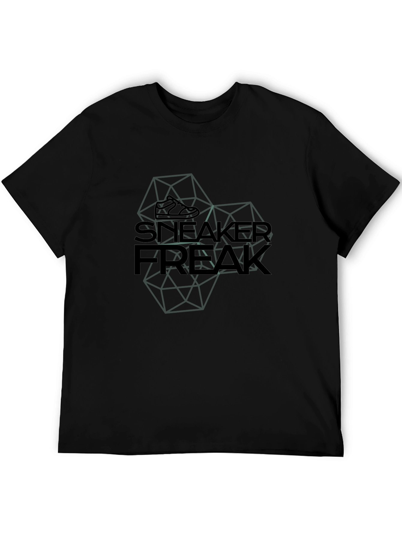 Sneaker Freak Graphic Tee - Black Cotton T-Shirt - 5