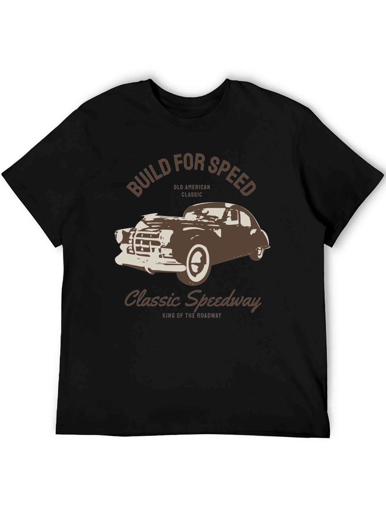 Black Classic Speedway Graphic T-Shirt view 5