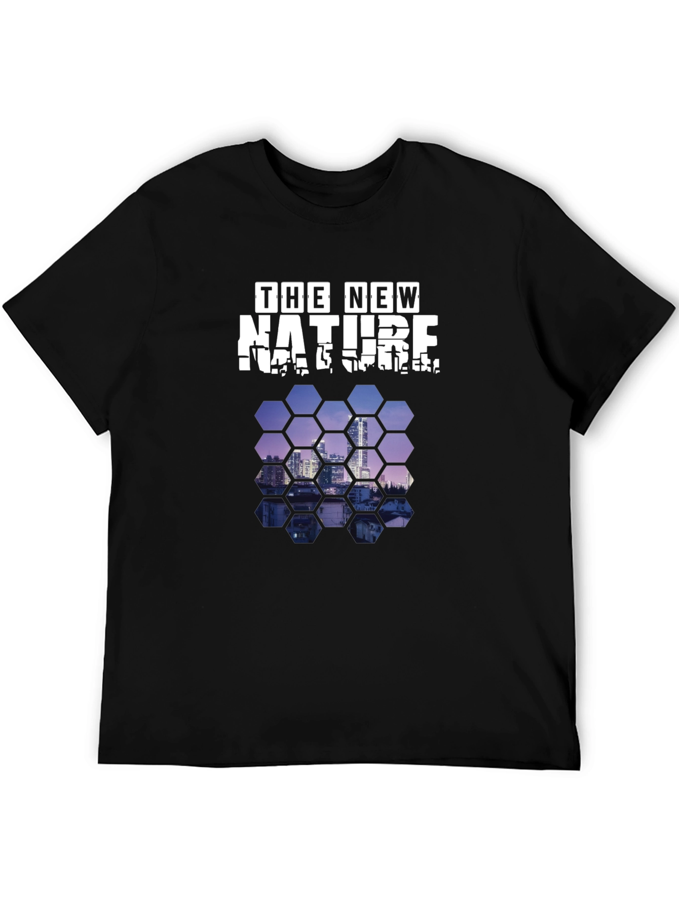 Black The New Nature Black Graphic T-Shirt view 5