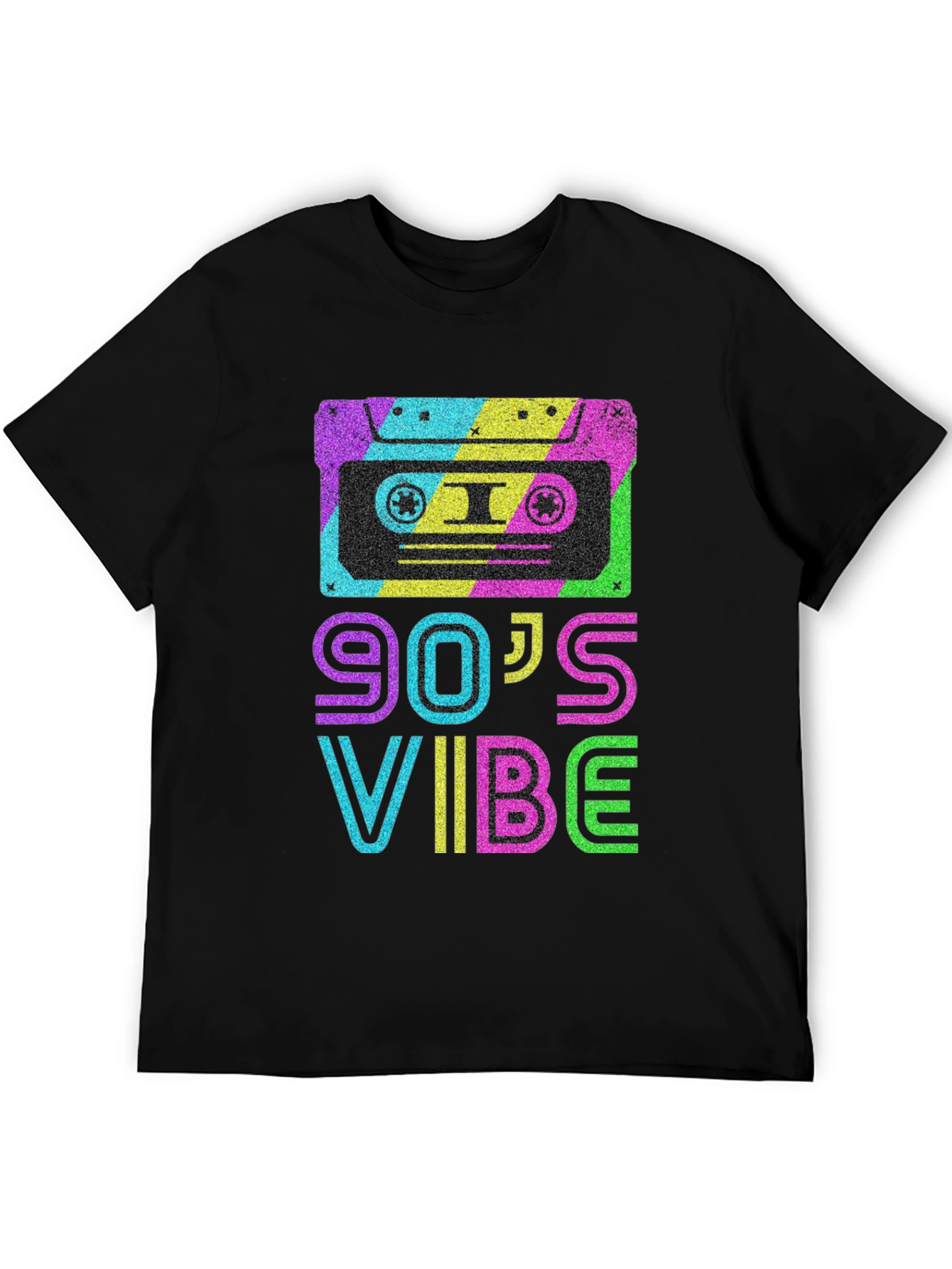 90's Vibe Retro Cassette T-Shirt - 5
