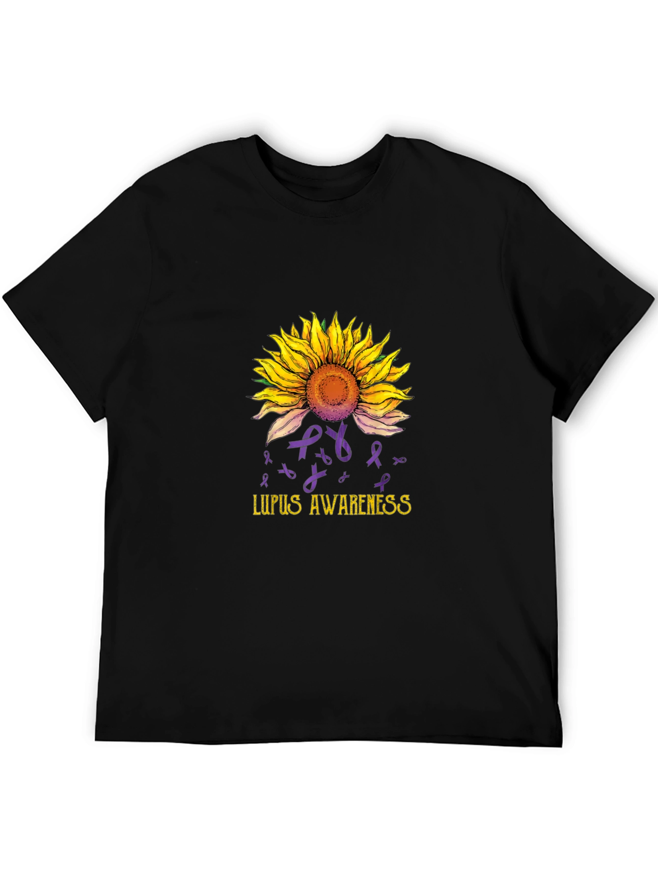 Lupus Awareness Sunflower Graphic Tee - 5