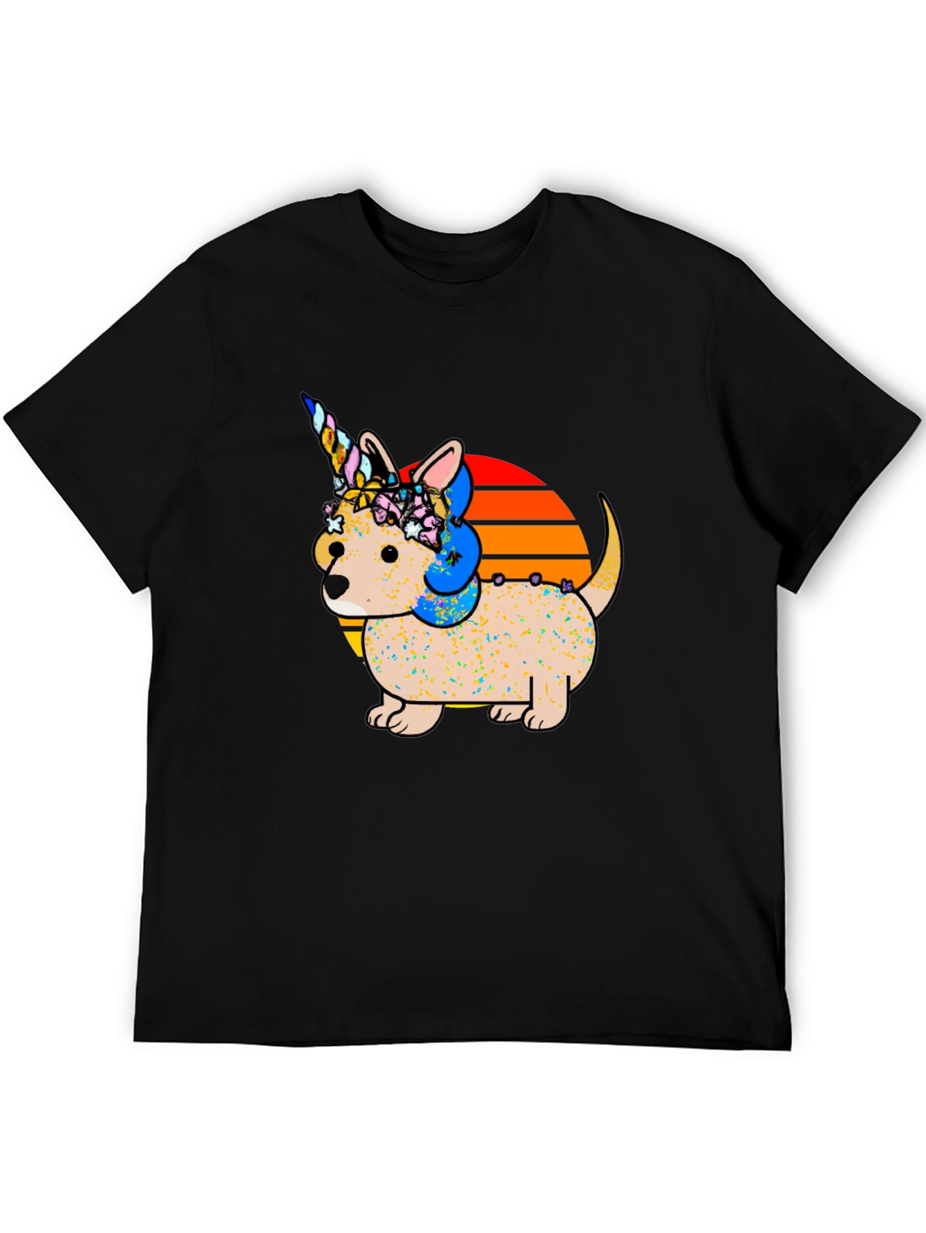 Unicorn Dog T-Shirt, Cute Pet Graphic Tee - 5