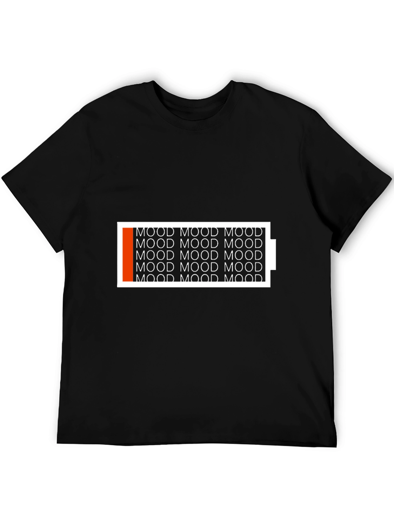 Black Mood Battery T-Shirt - Express Yourself! view 5