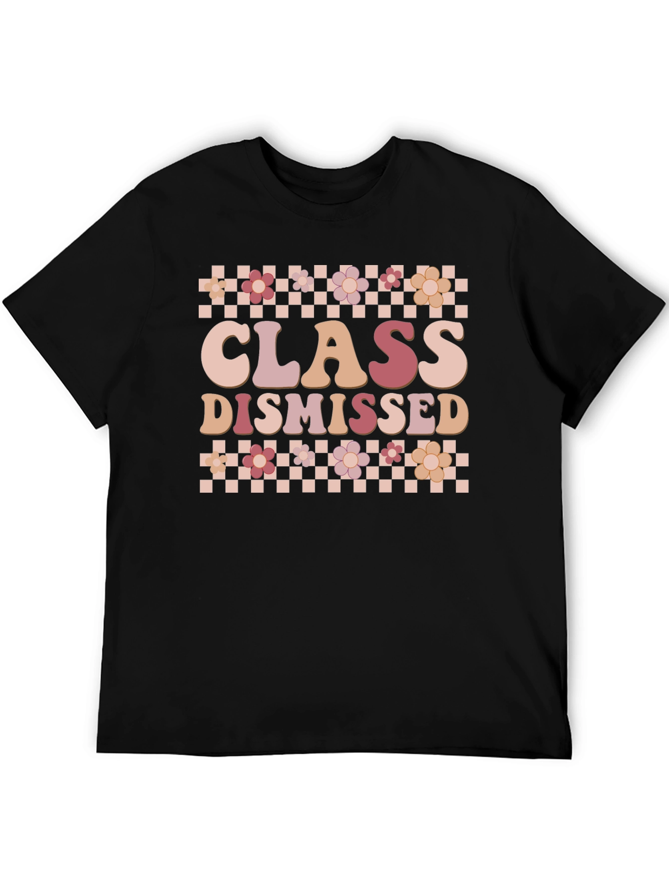 Black Class Dismissed Retro Graphic Tee view 5