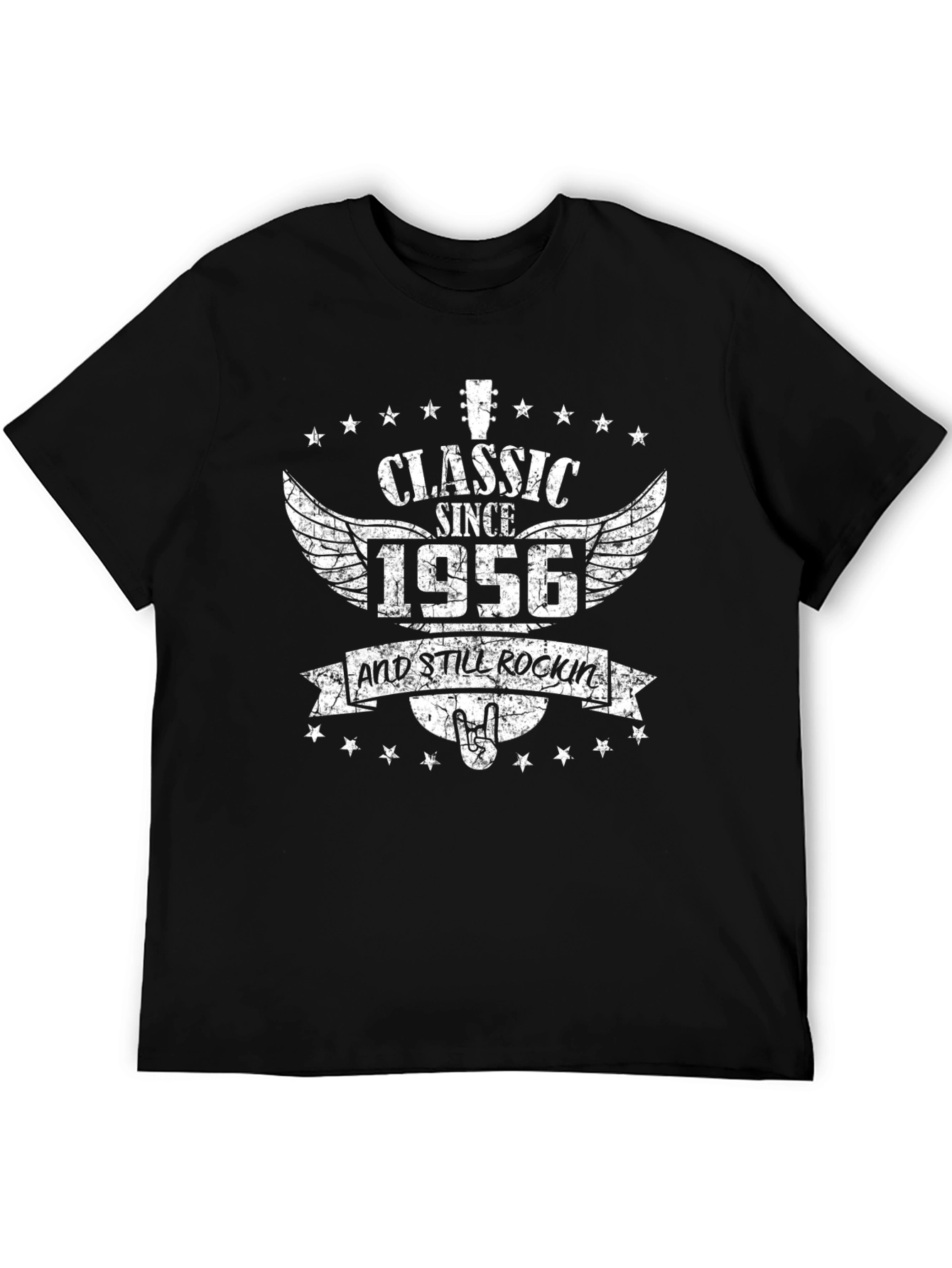 Black Classic Since 1956 Rocker T-Shirt view 5