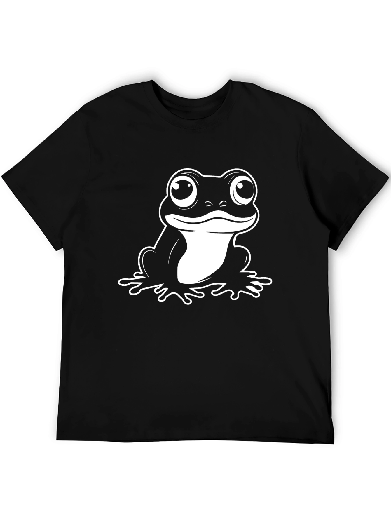 Black Frog Graphic Black T-Shirt view 5
