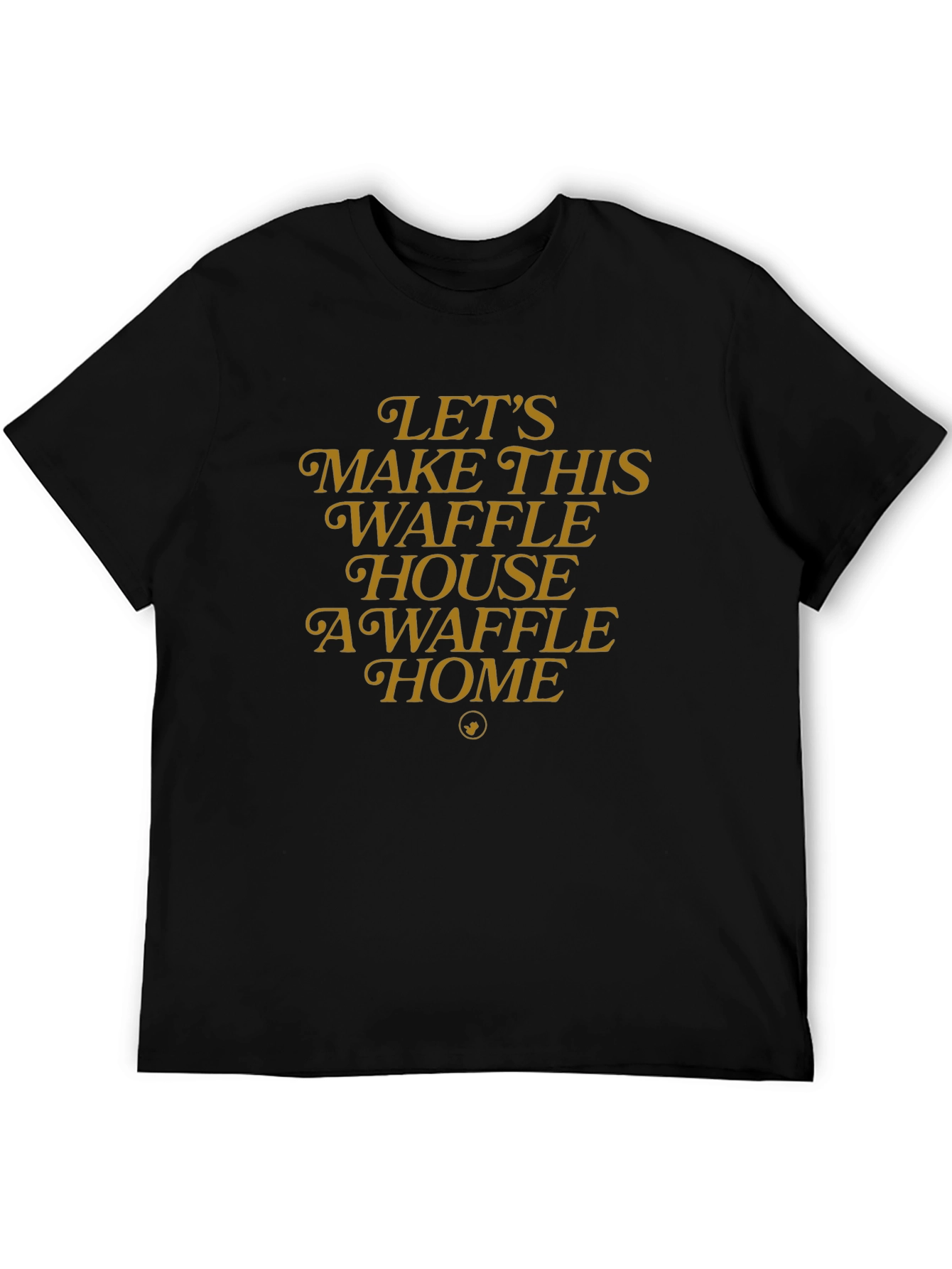 Black Waffle House 'Home' Graphic Tee view 5