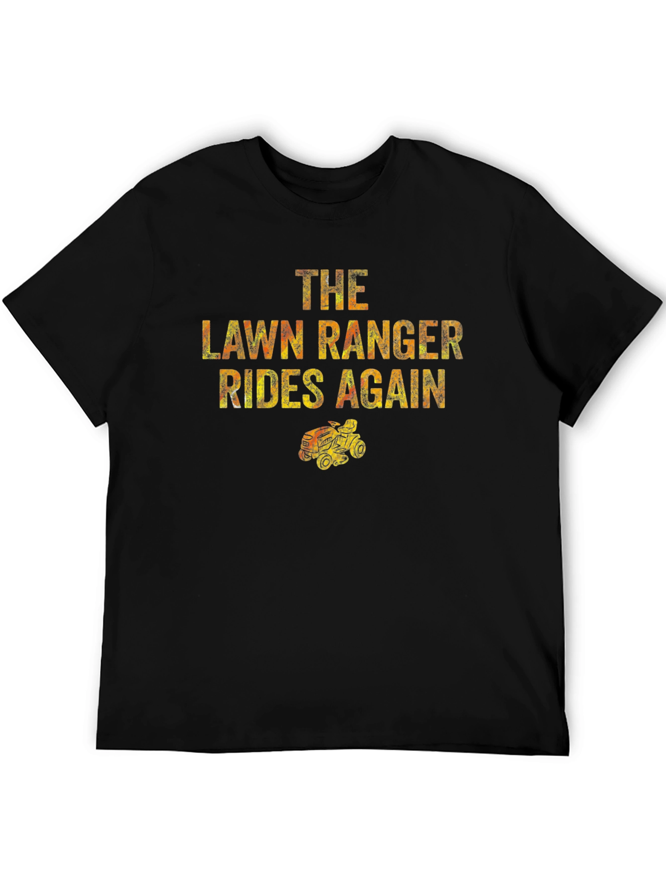 Black The Lawn Ranger Rides Again T-Shirt view 5