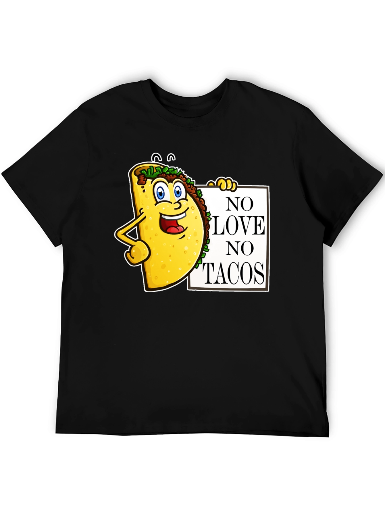 No Love No Tacos Graphic Tee - 5