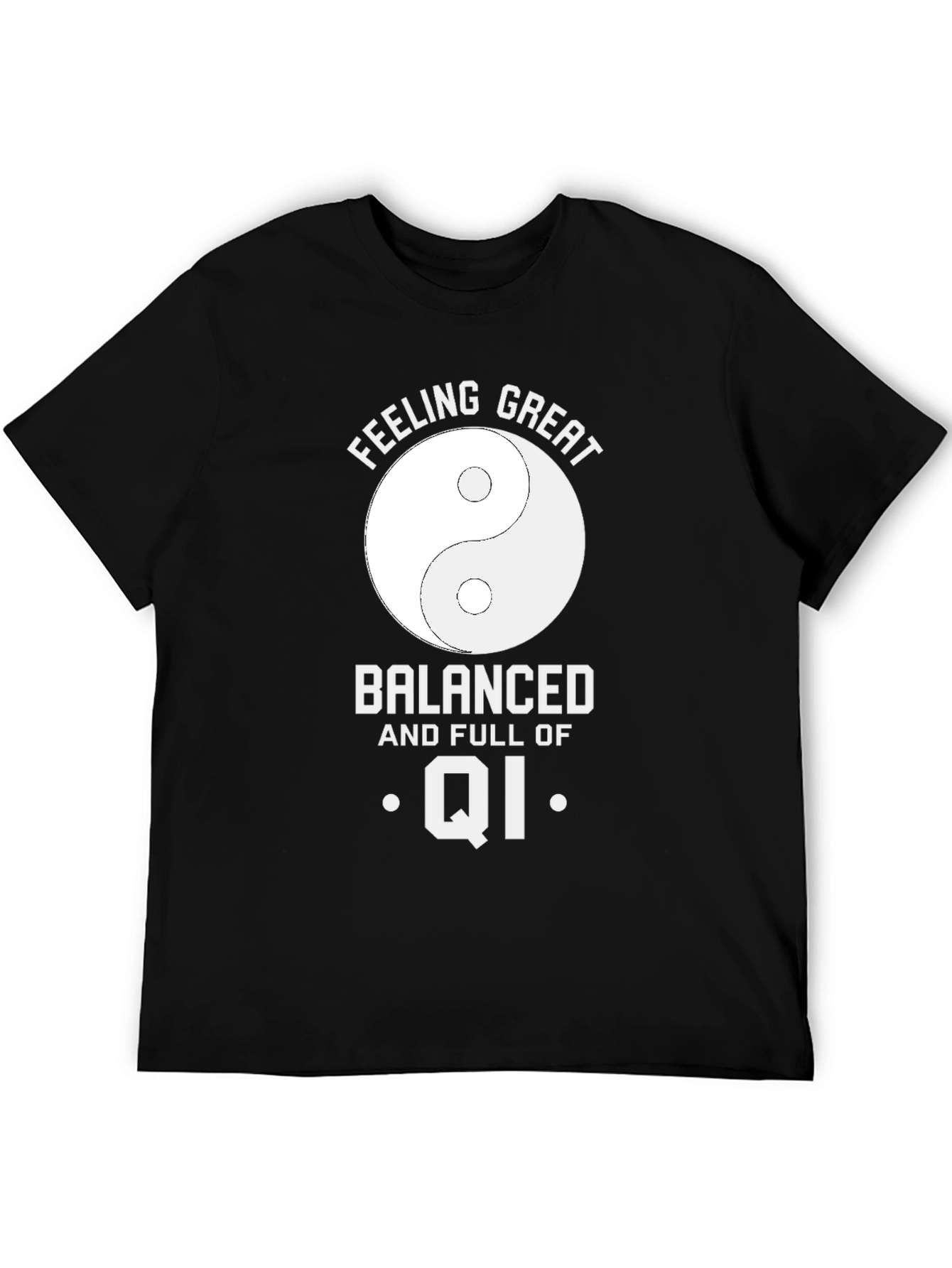 Feeling Great Balanced Qi Yin Yang T-Shirt - 5