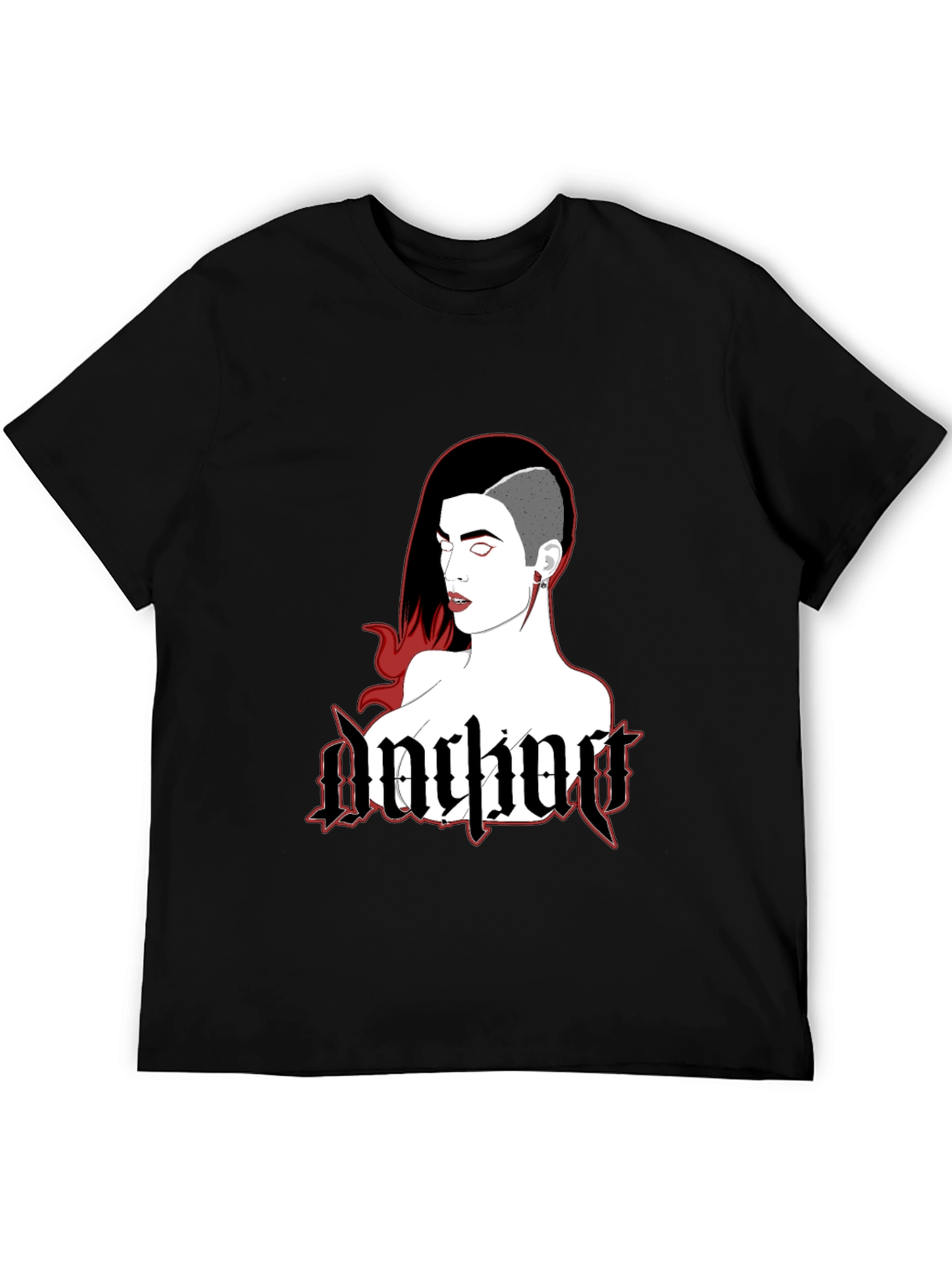 Black Anchor Woman Graphic T-Shirt view 5