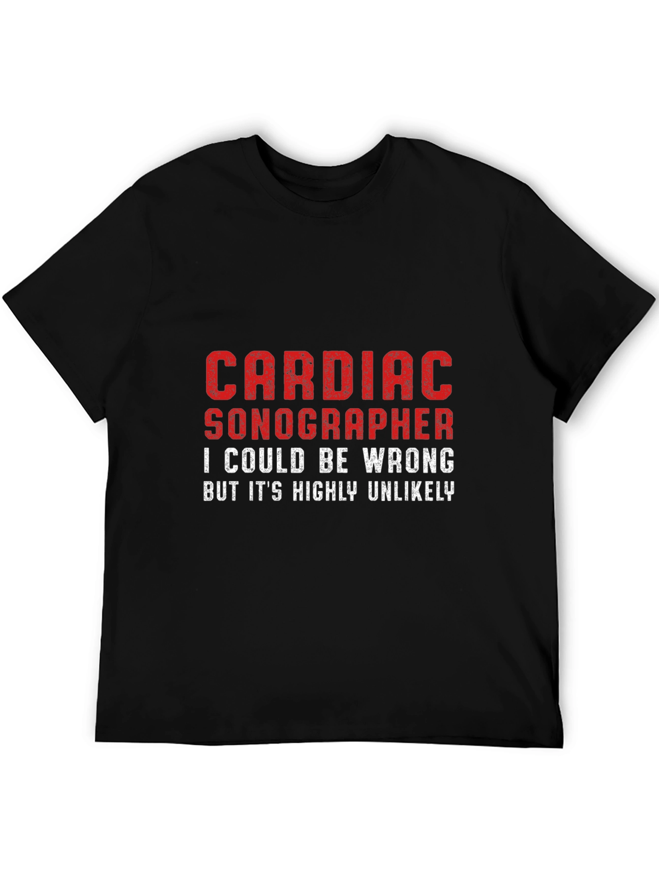 Cardiac Sonographer T-Shirt - Funny Job Pride Tee - 5