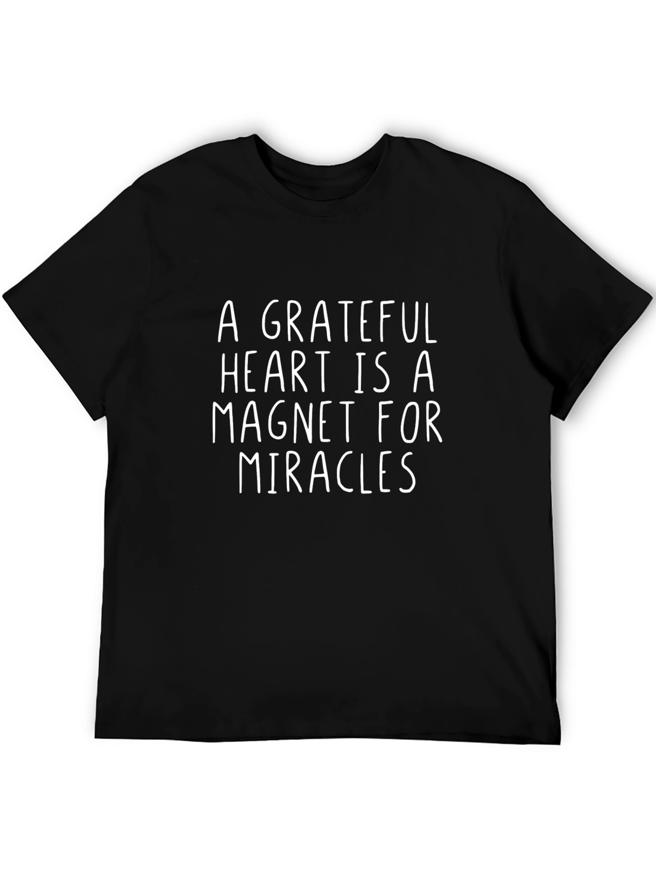 Black Grateful Heart Graphic Tee view 5