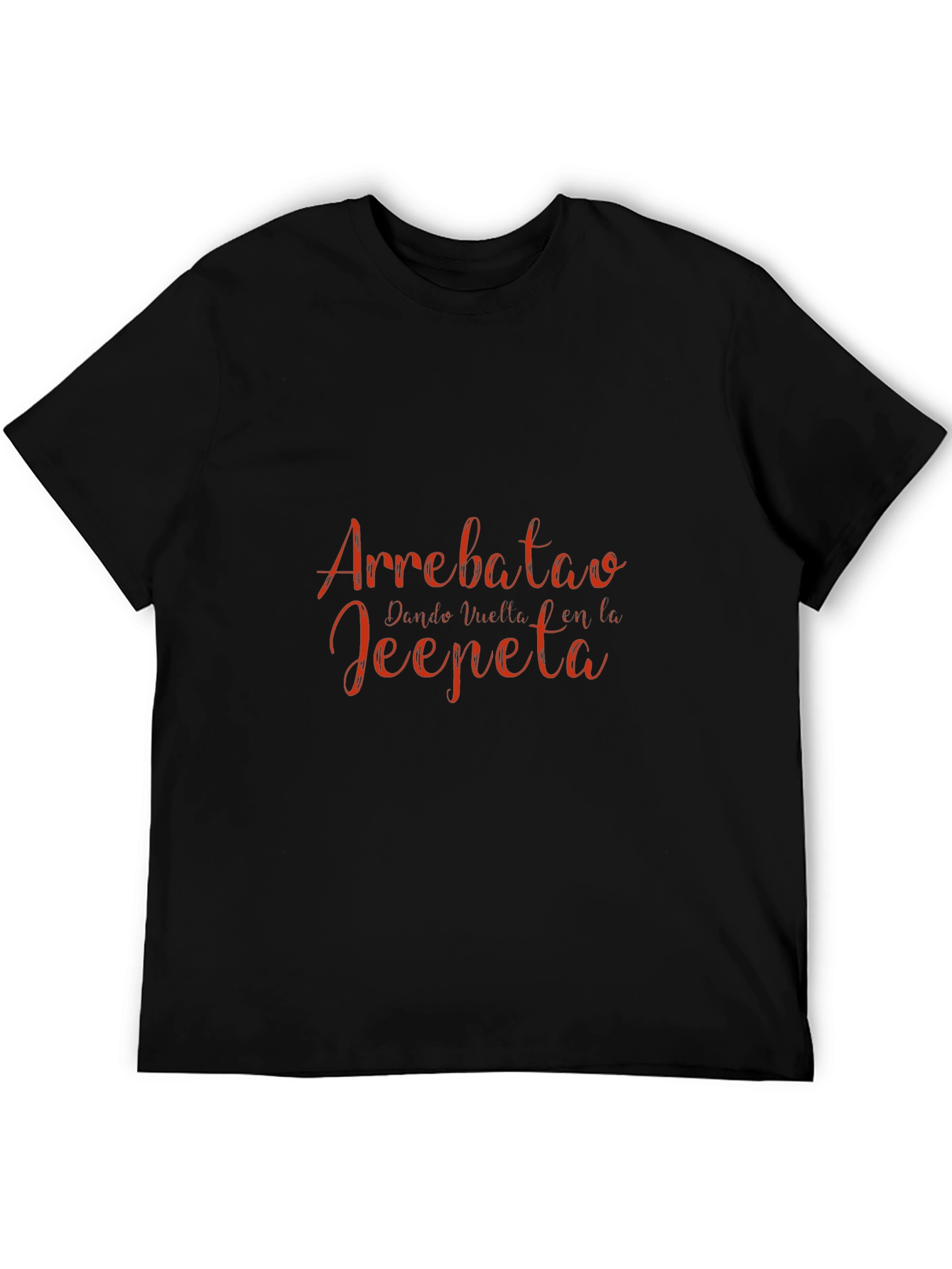 Black Arrebatao Men's Black T-Shirt - Jeepeta view 5