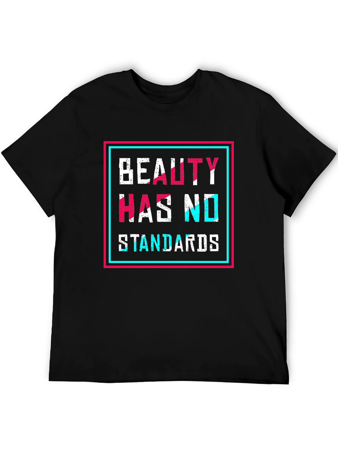 Black Beauty Has No Standards Graphic Tee - Black view 5