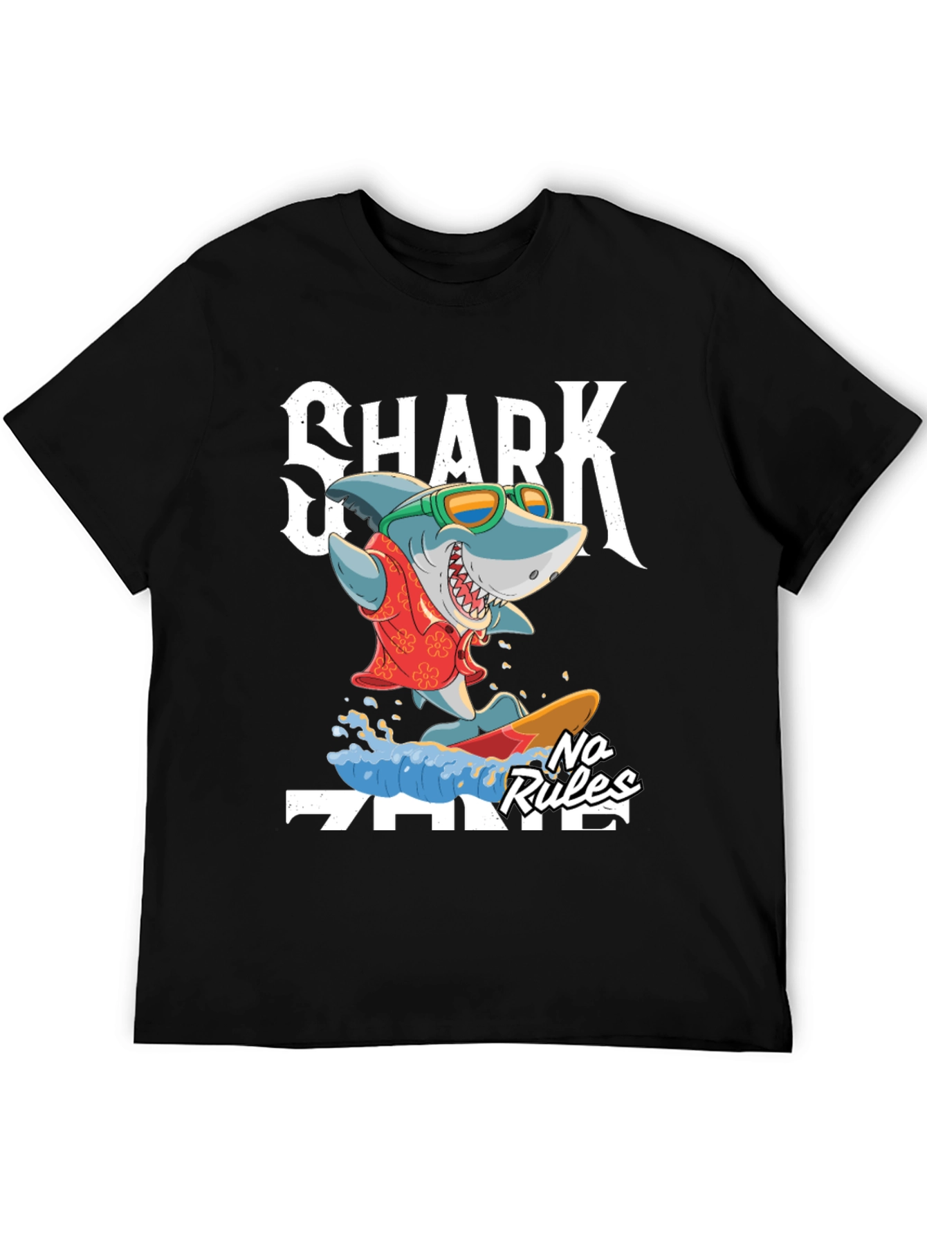 Shark Zone No Rules Graphic Tee - 5