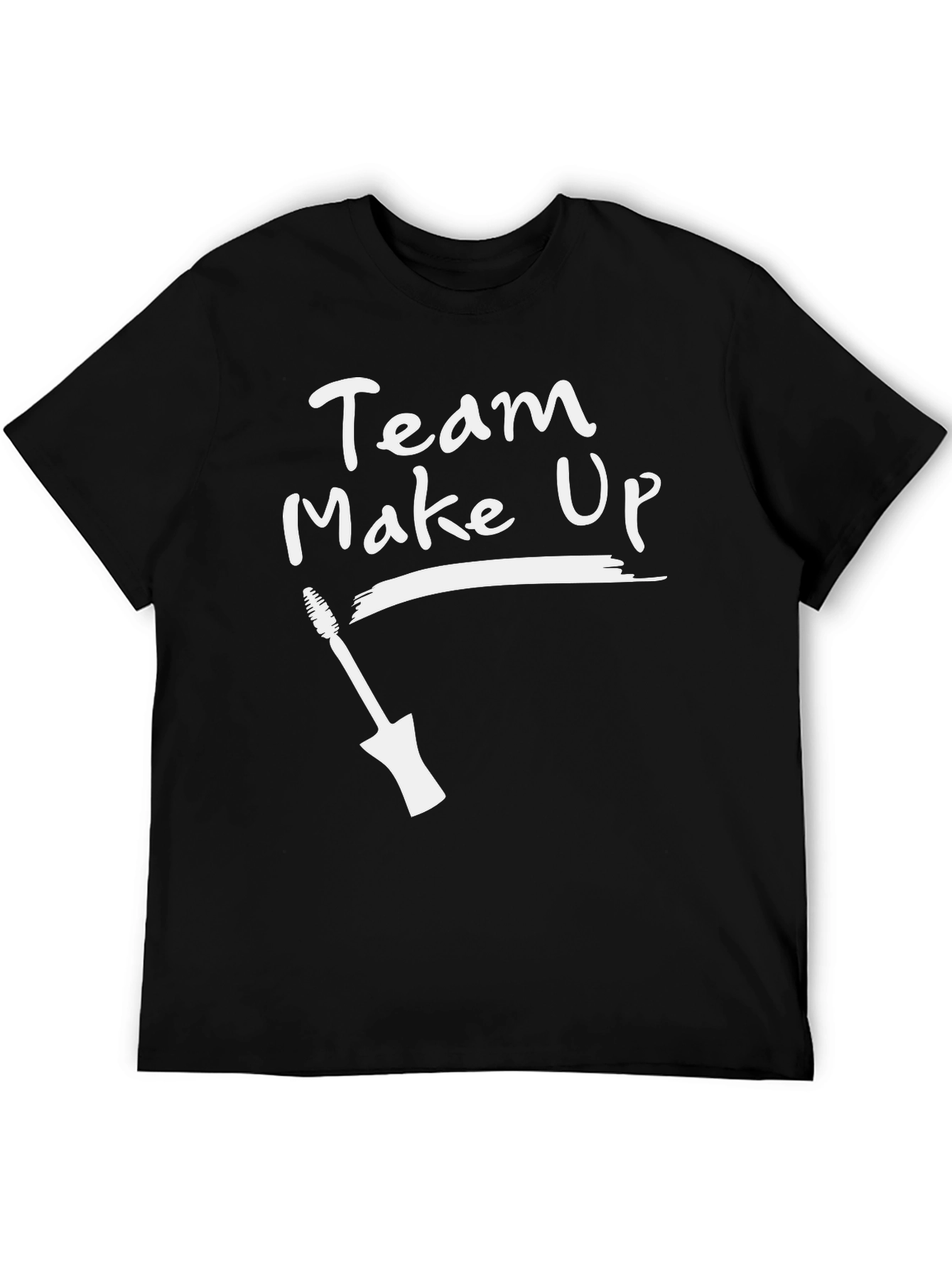 Black Team Make Up T-Shirt view 5