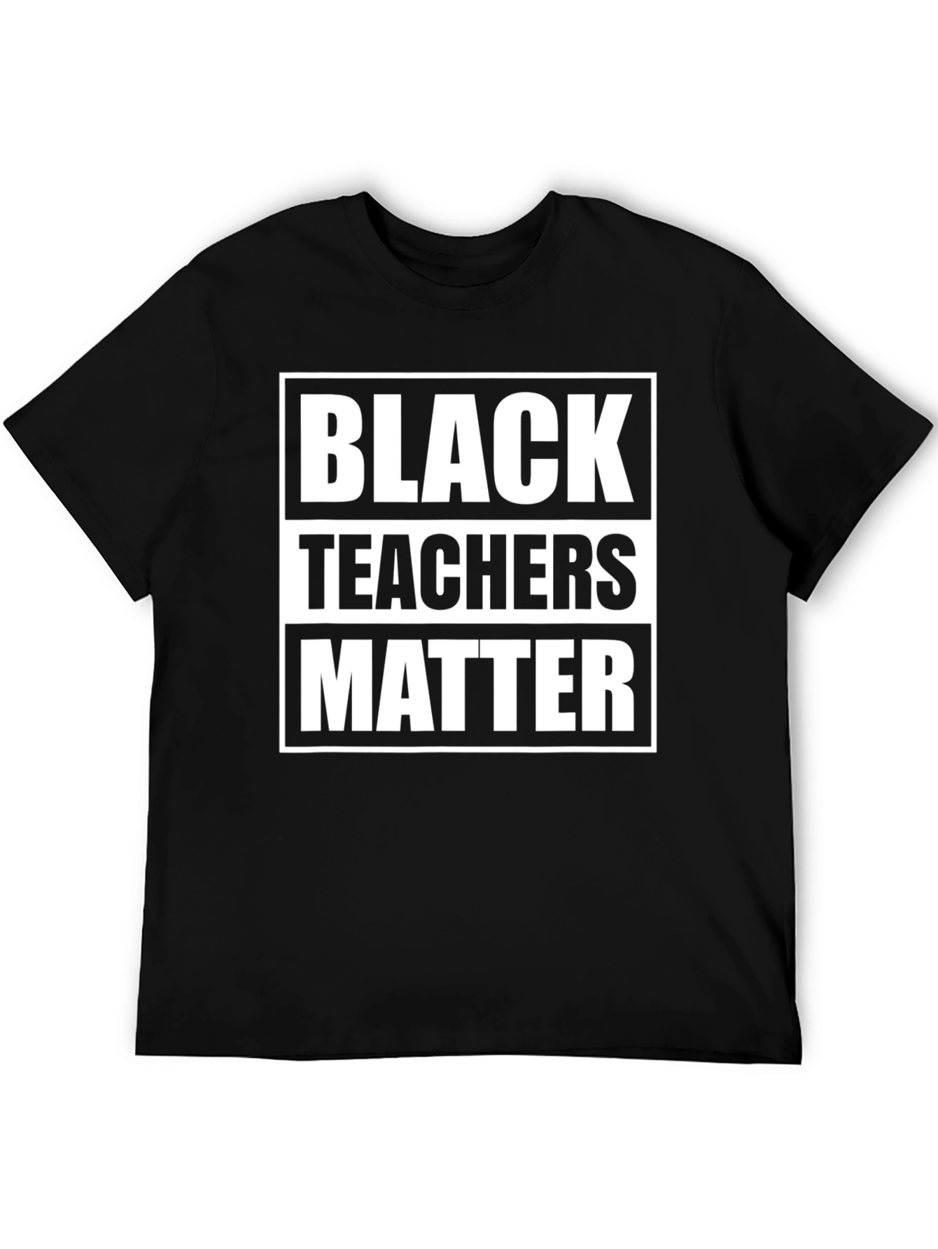Black Black Teachers Matter Graphic Tee view 5