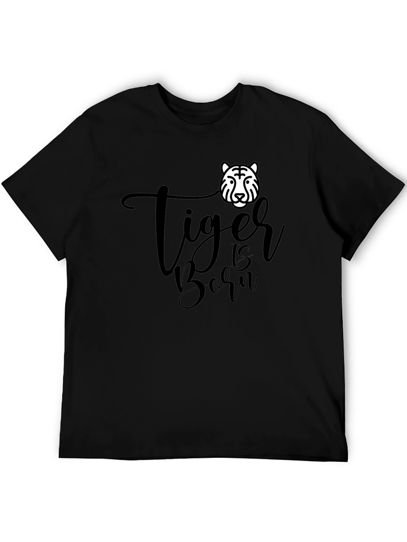 Black Tiger is Born Men's Graphic Tee view 5