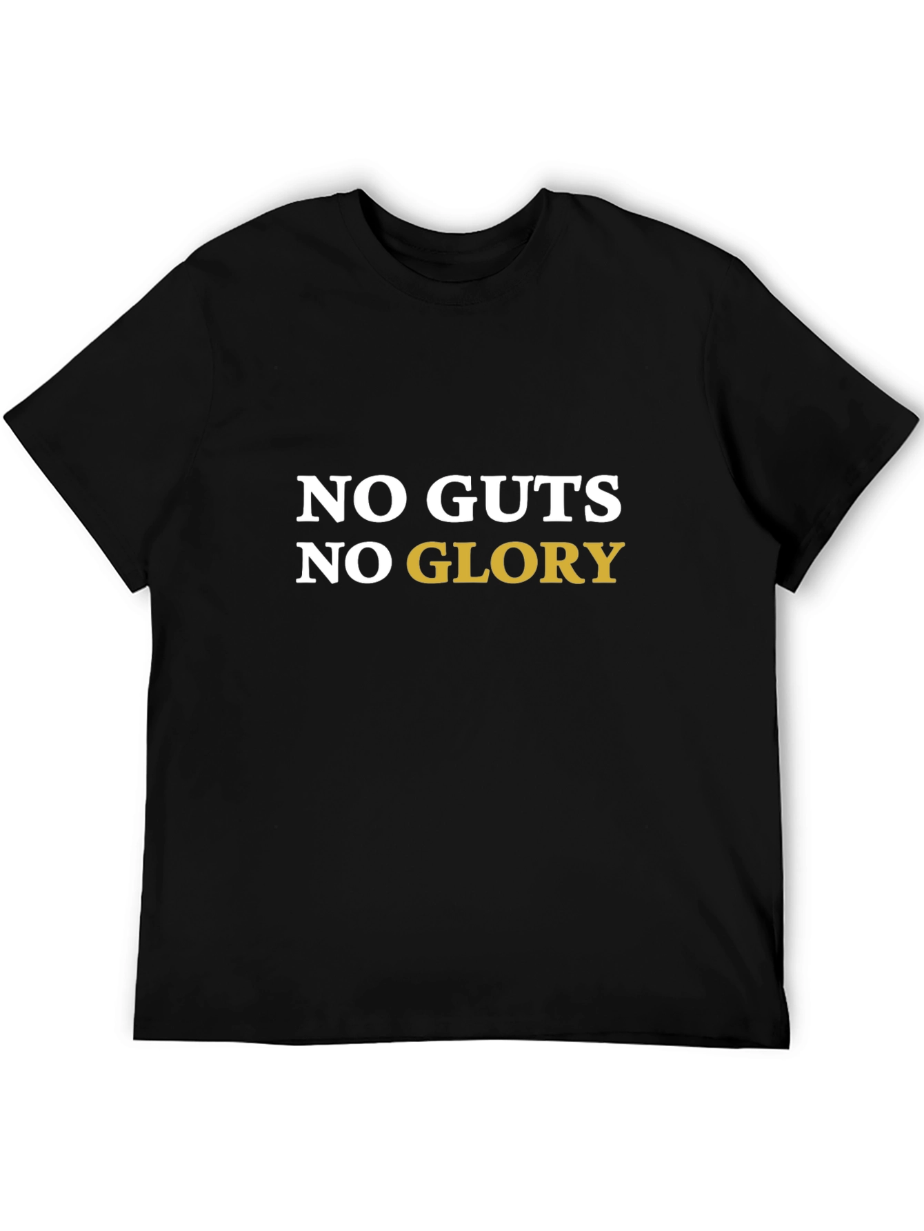 Black No Guts No Glory Black Graphic Tee - Men's view 5
