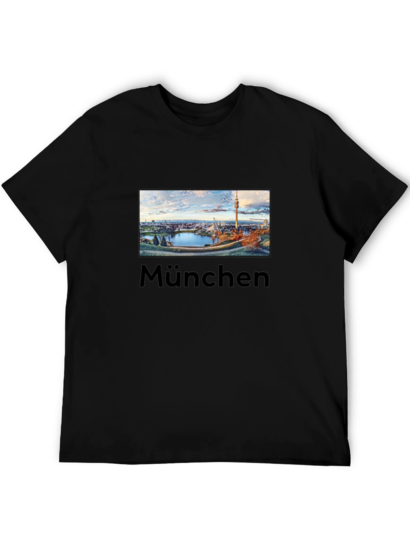Munich Cityscape T-Shirt - 5