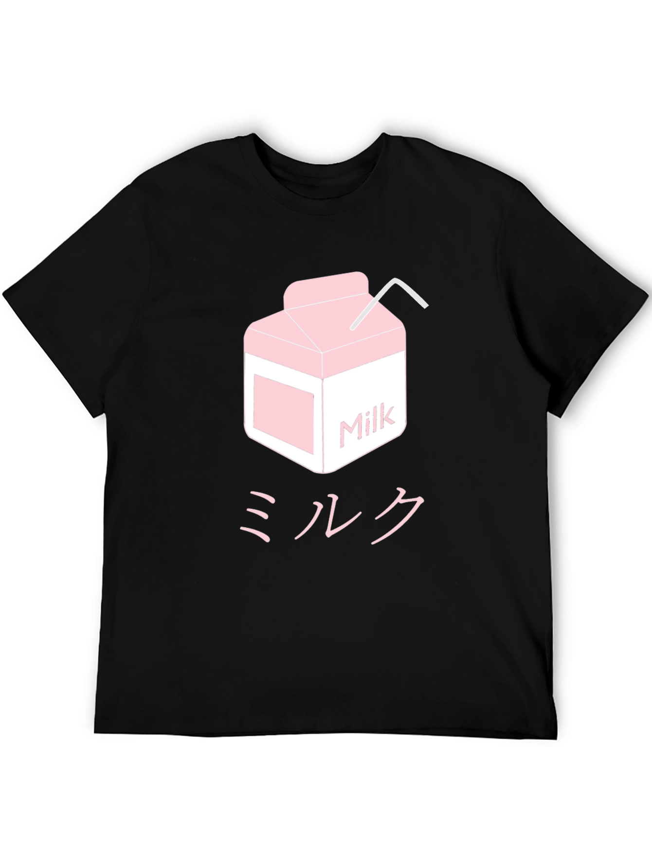 Black Pink Milk Carton Graphic Tee view 5