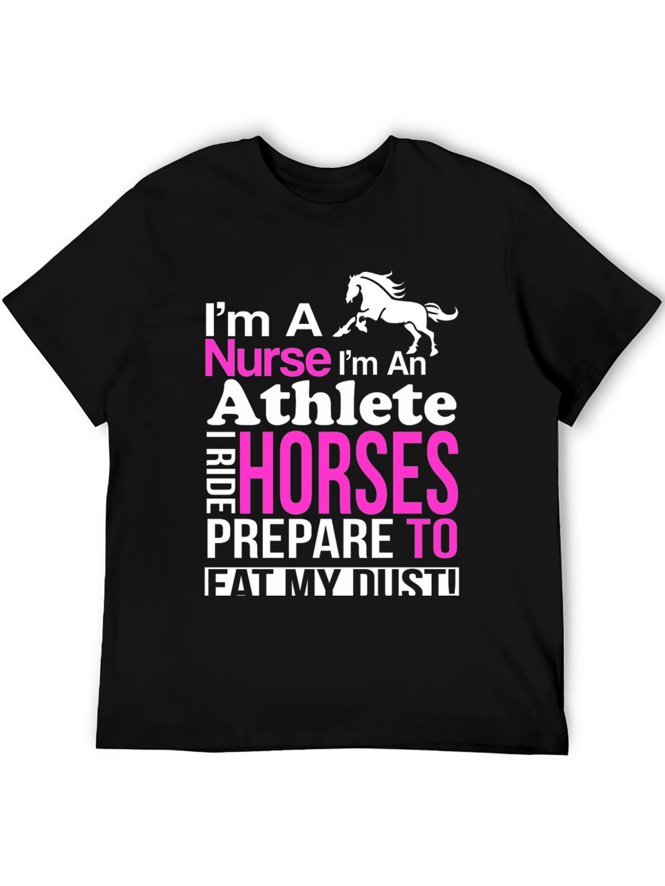 Nurse Athlete Horse Rider T-Shirt - 5