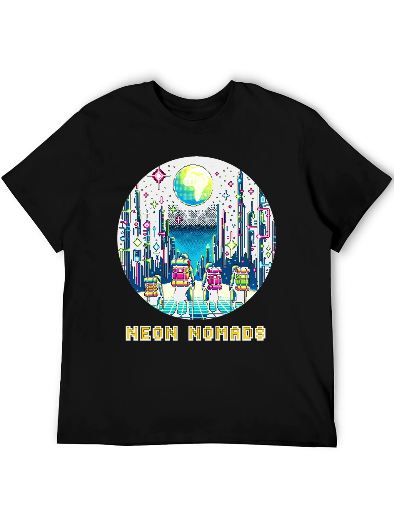 Neon Nomads Graphic T-Shirt - 5