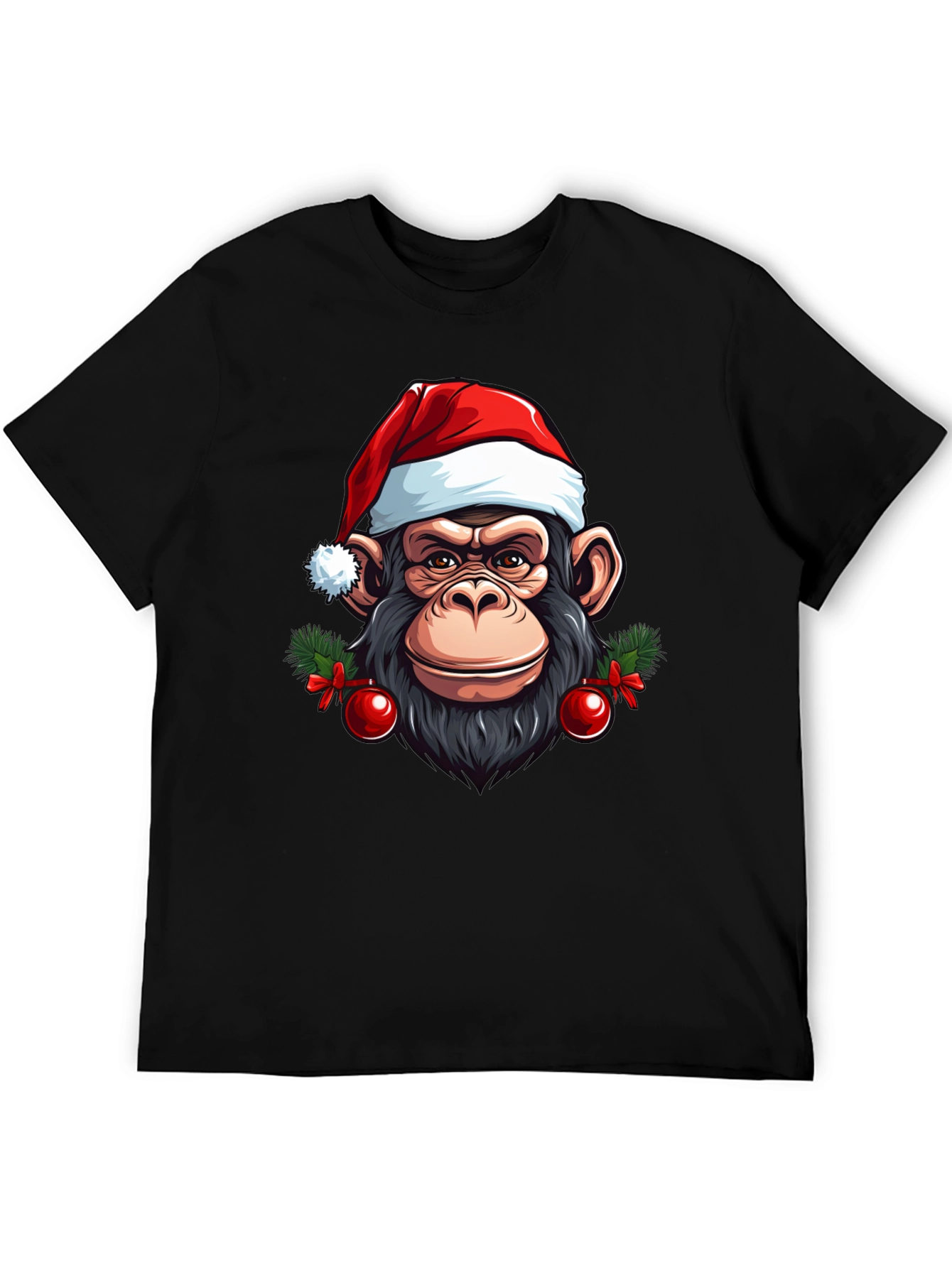 Festive Monkey Graphic Tee - 5