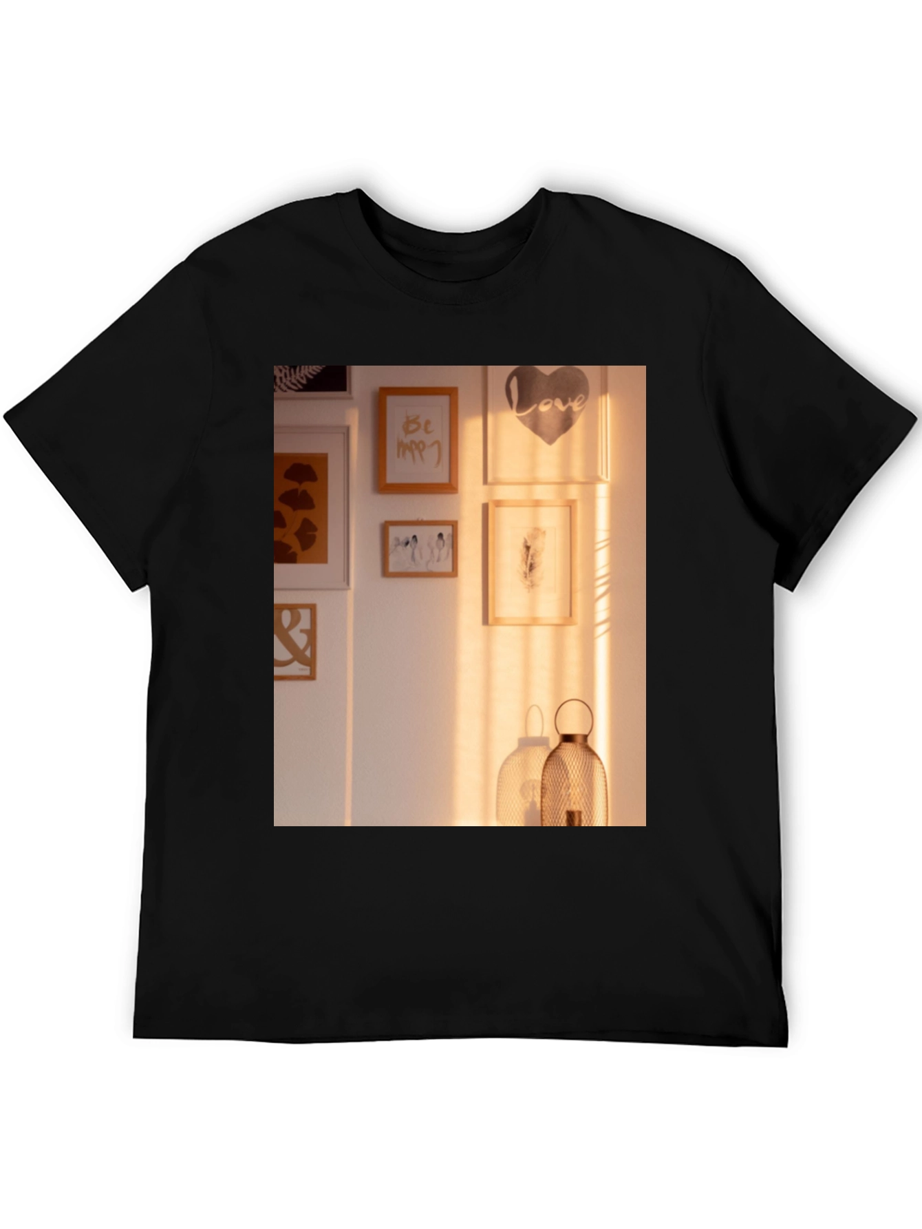 Black Art Gallery Black T-Shirt view 5
