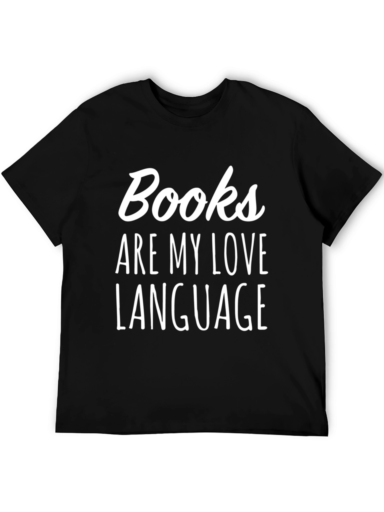 Black Books Are My Love Language T-Shirt view 5
