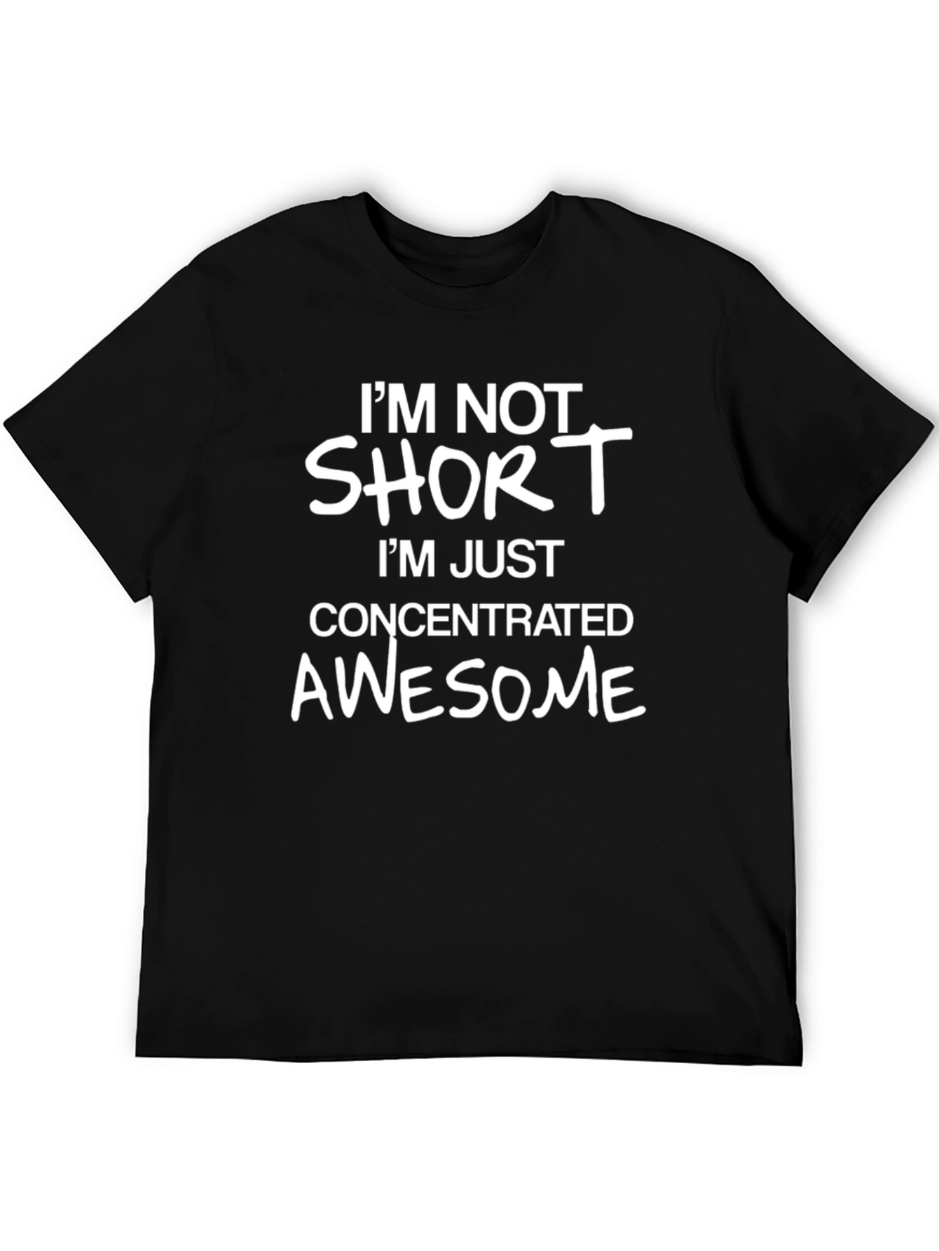 Black Funny Concentrated Awesome Graphic Tee view 5