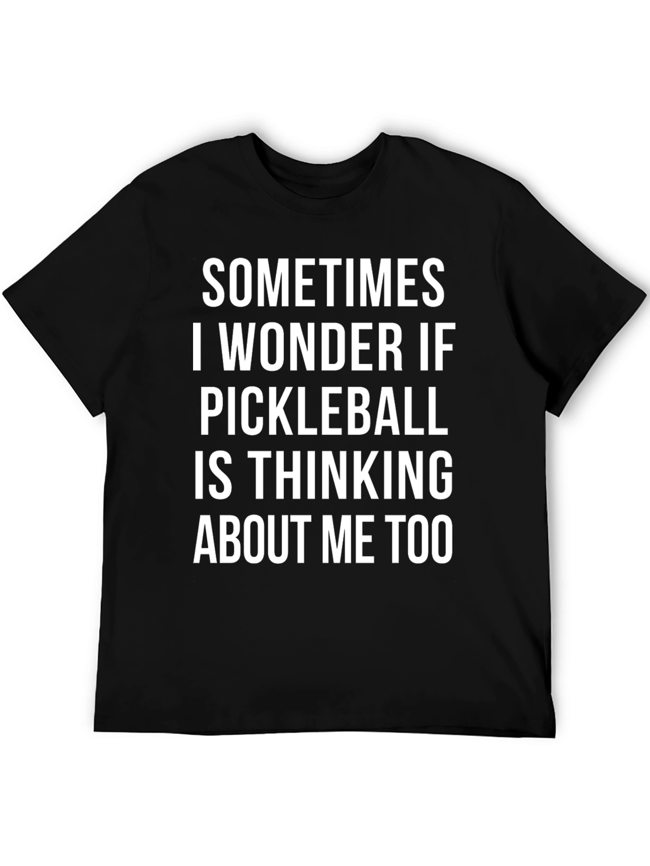 Black Pickleball T-Shirt: Funny Novelty Tee view 5