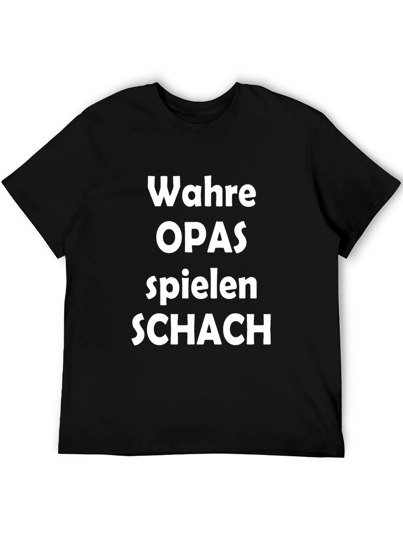Wahre Opas Spielen Schach T-Shirt - Chess Grandpas - 5