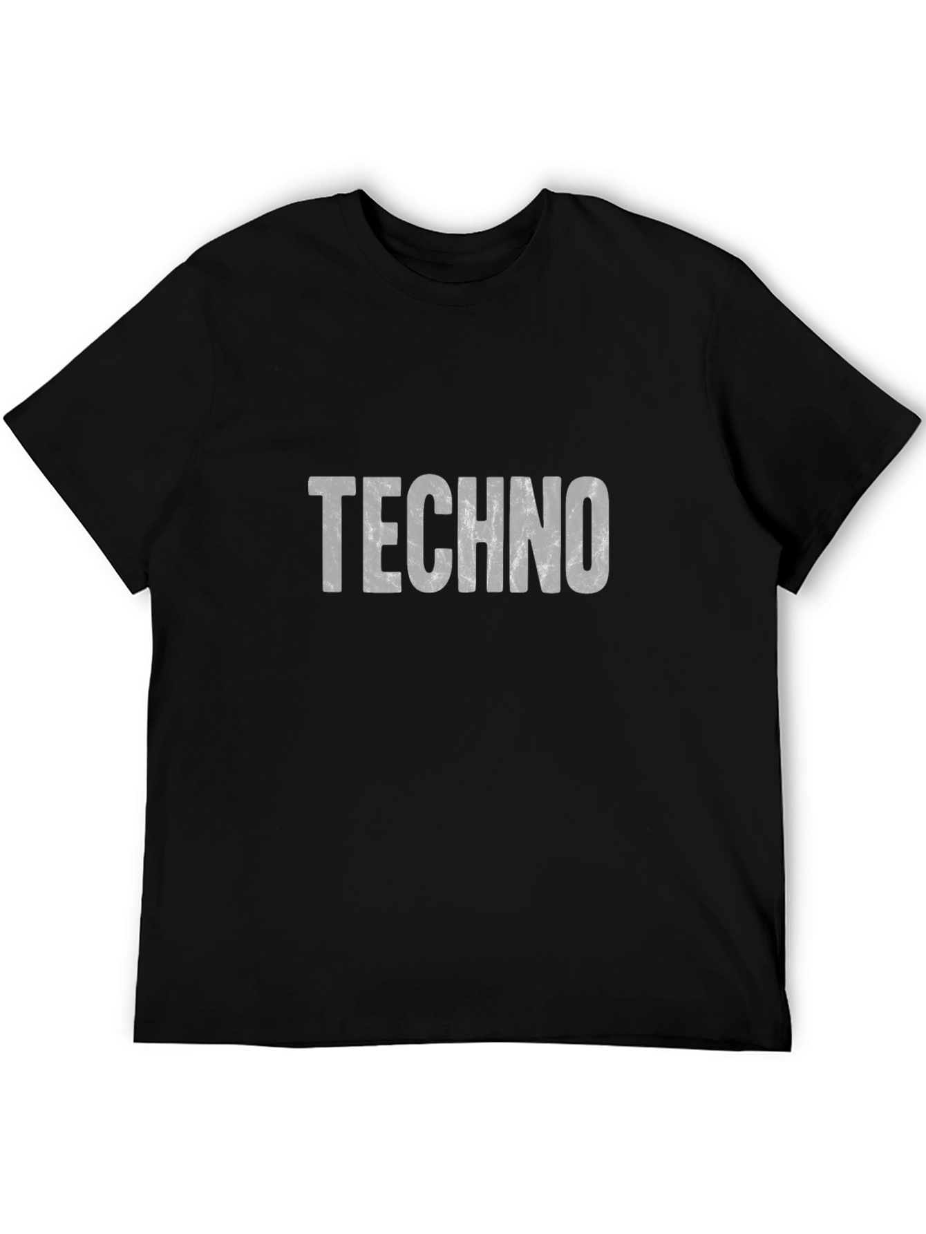 Black Techno T-Shirt - Stylish Music Tee view 5
