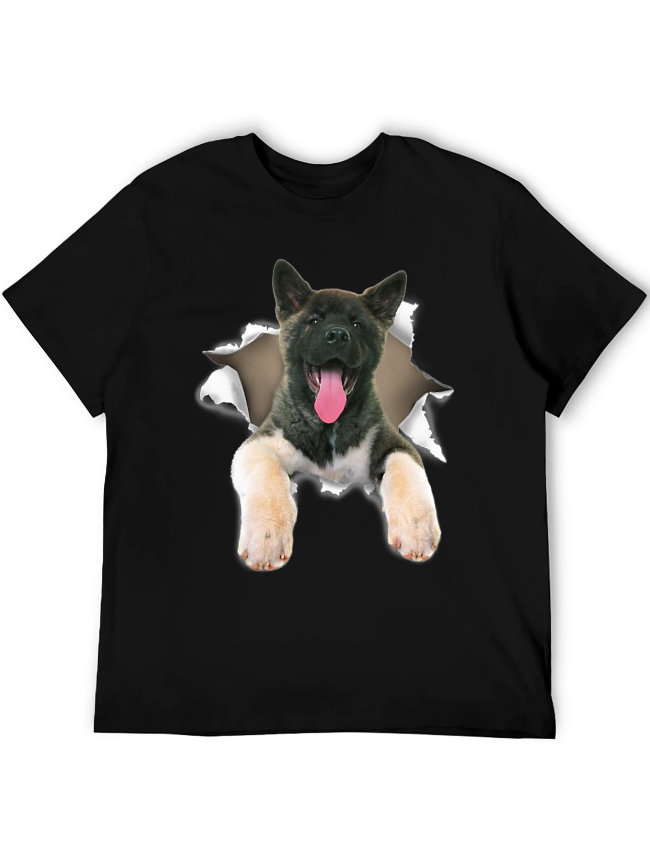 Black Dog Graphic Black T-Shirt view 5