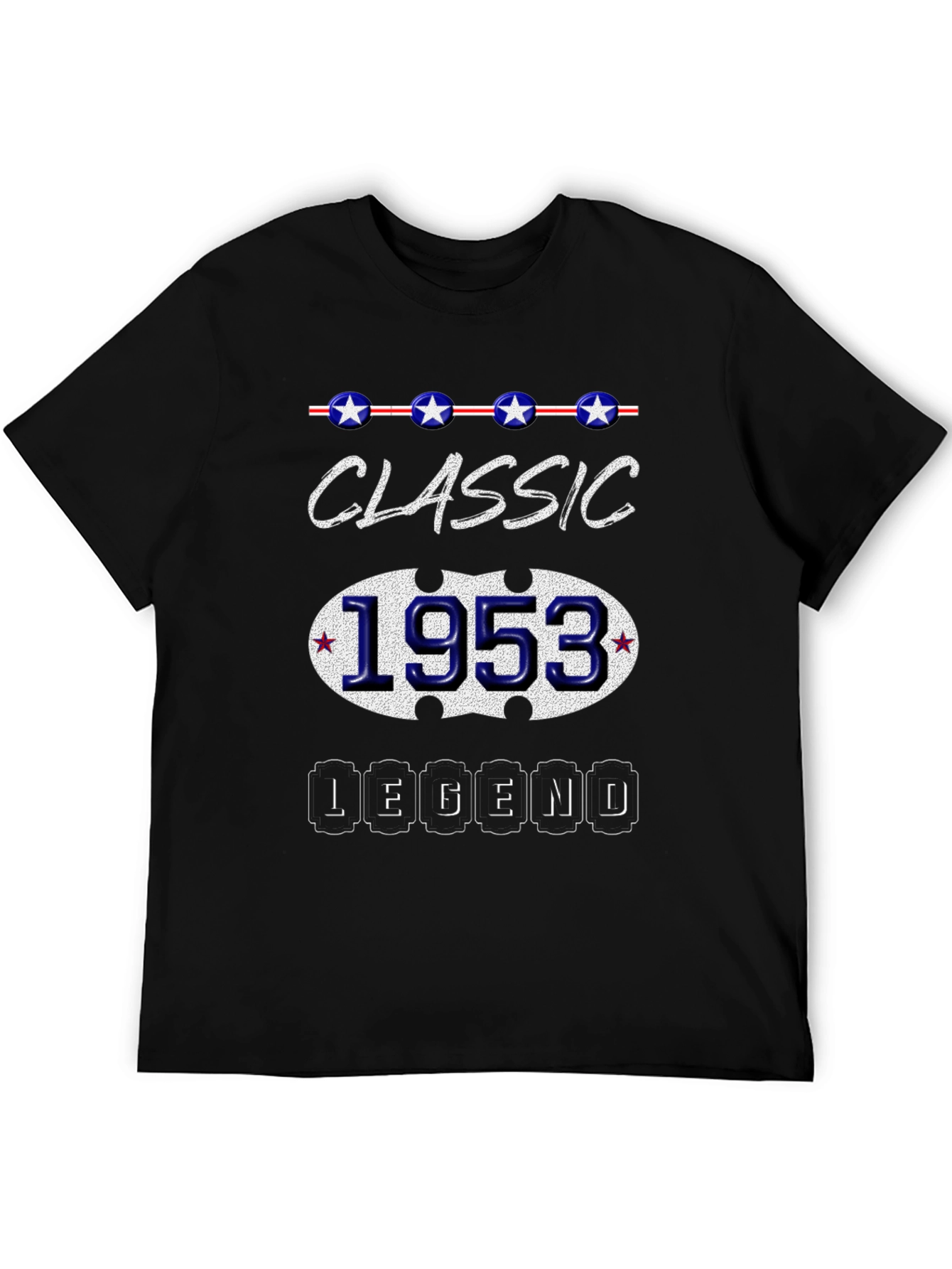 Black Classic Legend 1953 T-Shirt - Premium Quality view 5