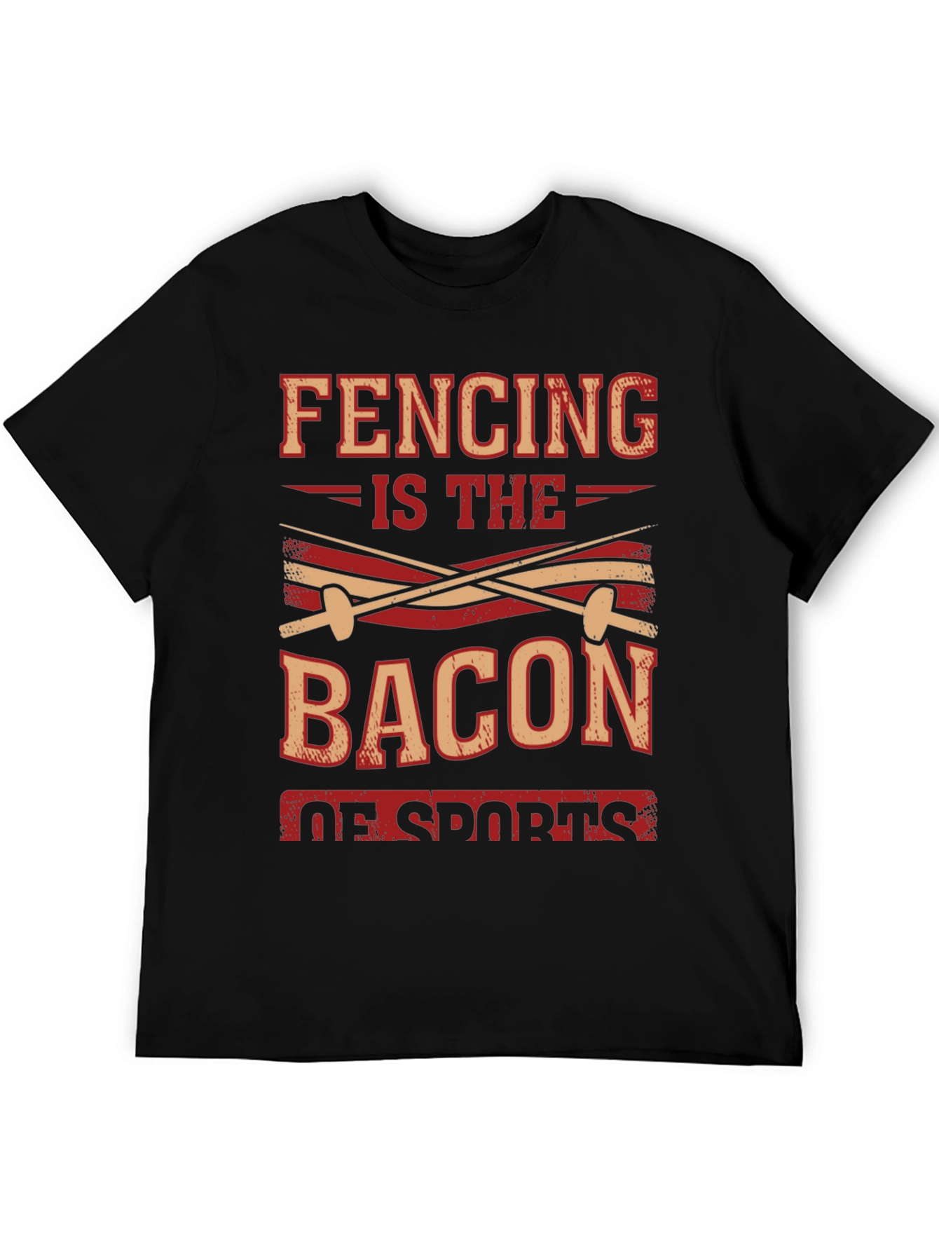 Fencing is the Bacon of Sports T-Shirt - 5