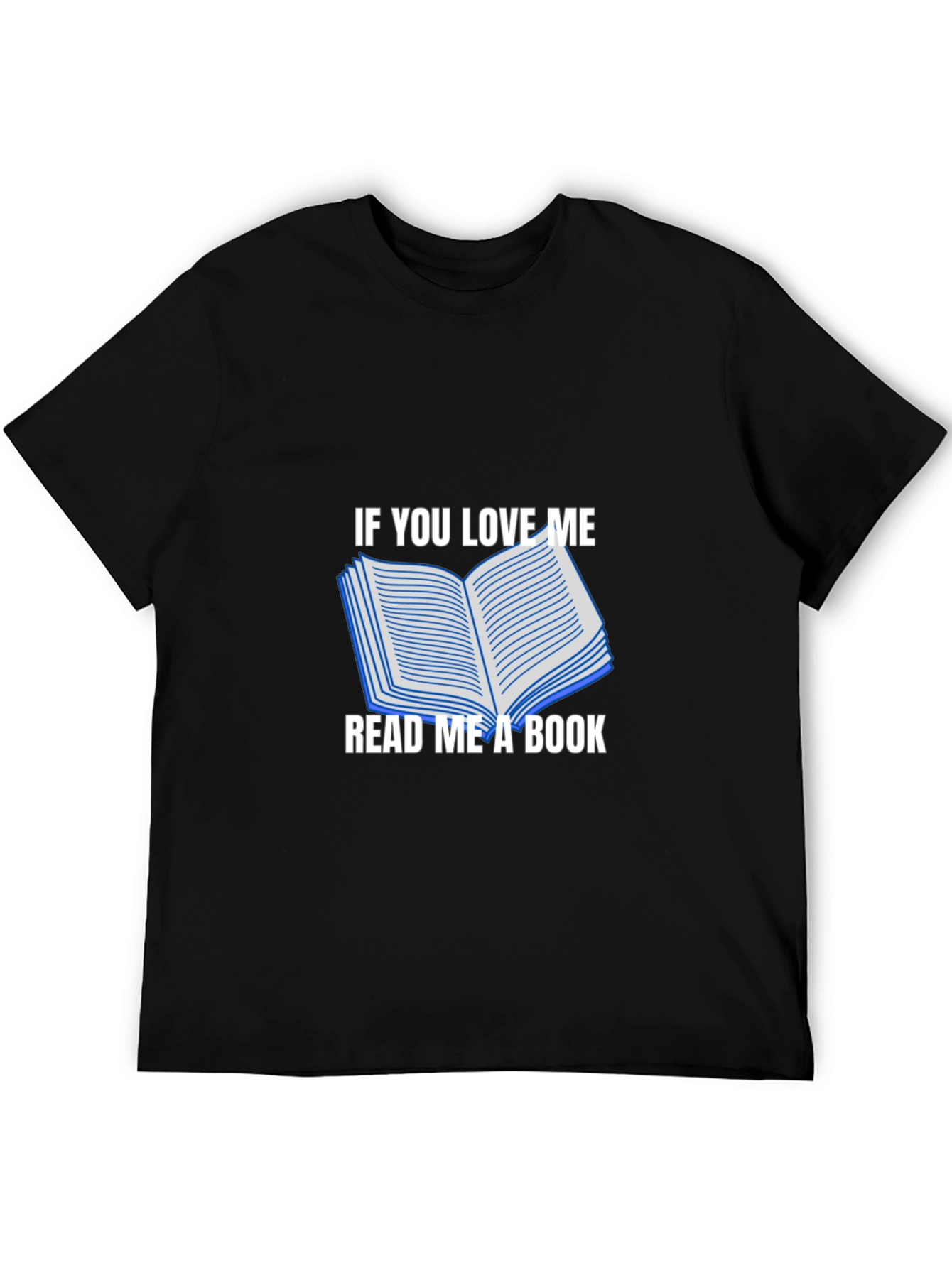 Black Read Me a Book Graphic T-Shirt view 5