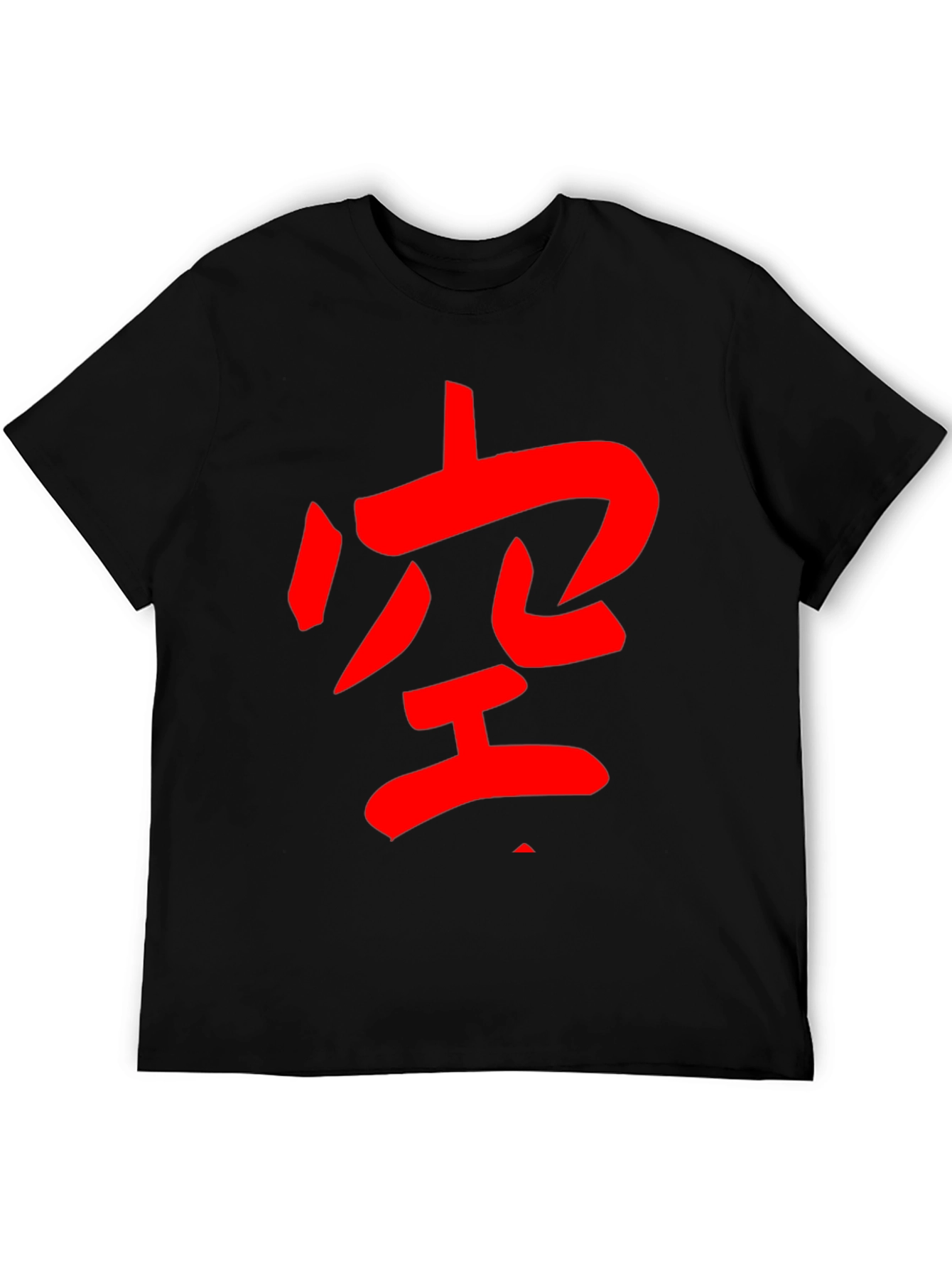 Black Red Symbol Black Tee Shirt view 5