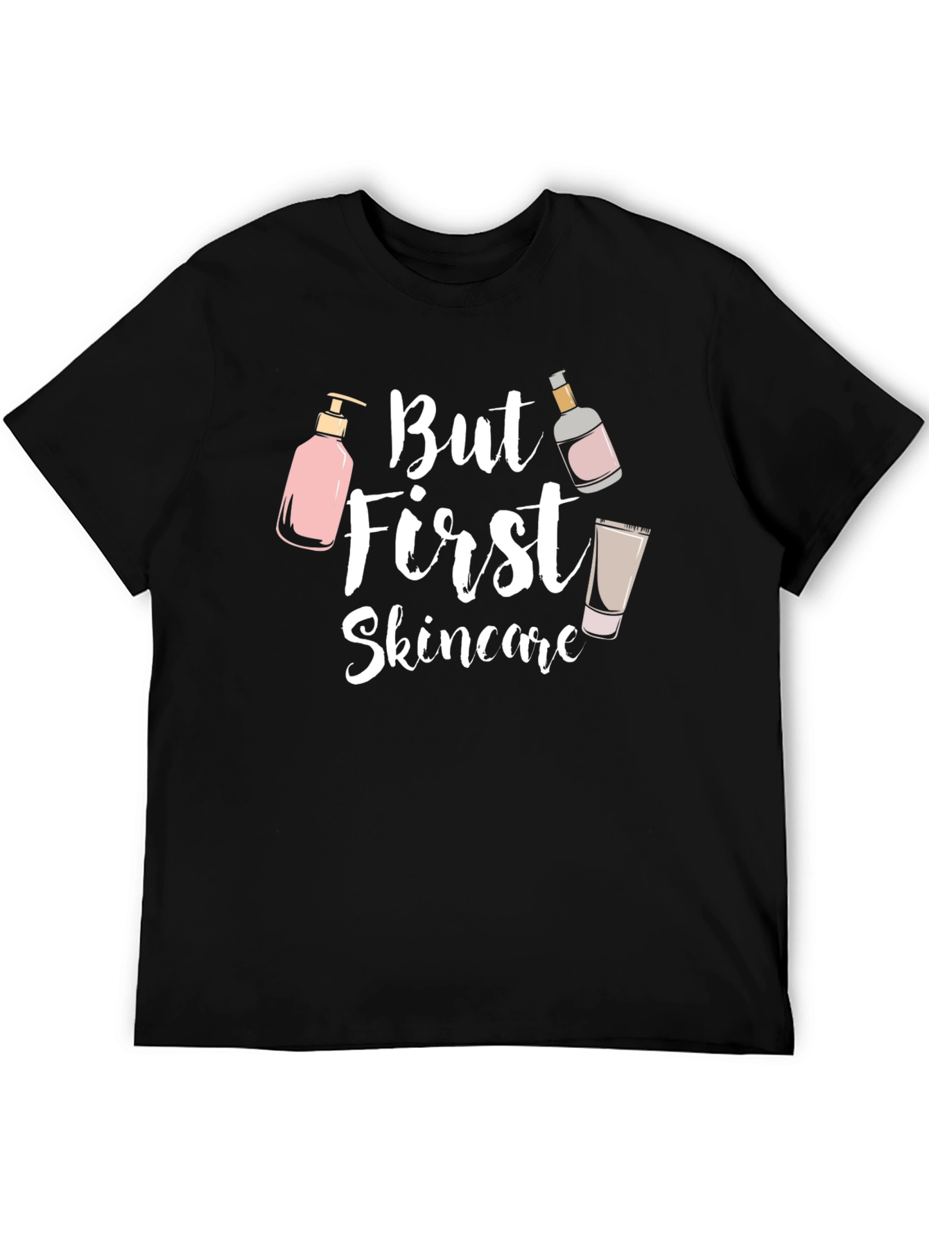 Black But First Skincare Graphic Tee view 5