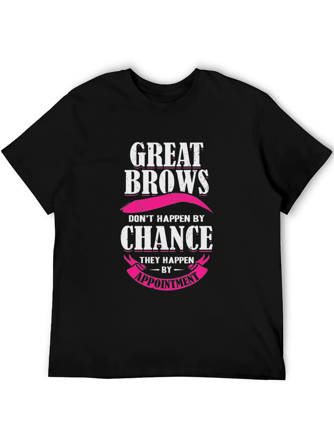 Black Great Brows Appointment T-Shirt view 5