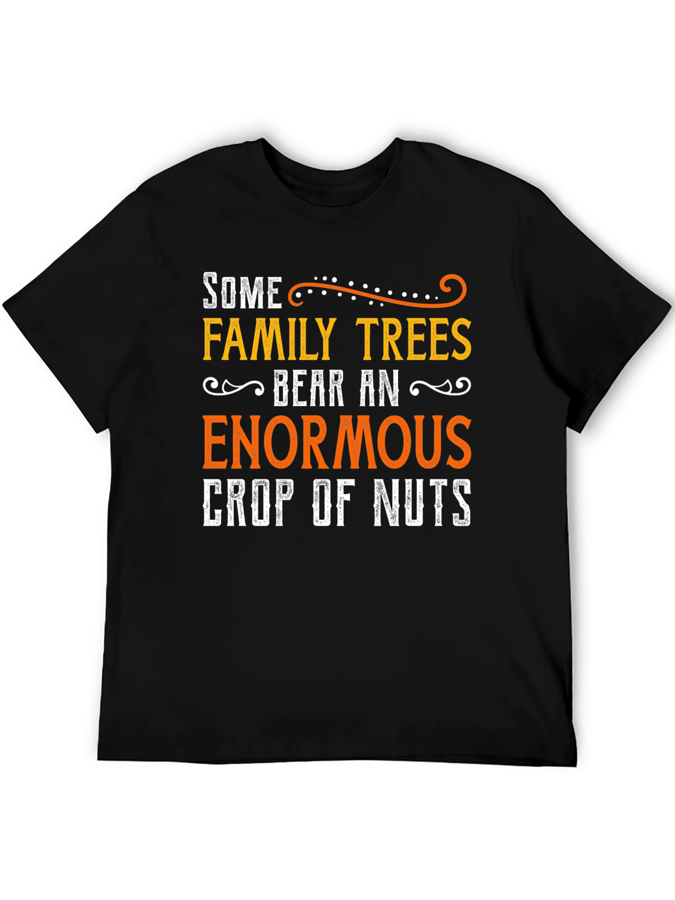 Black Funny Family Tree T-Shirt view 5