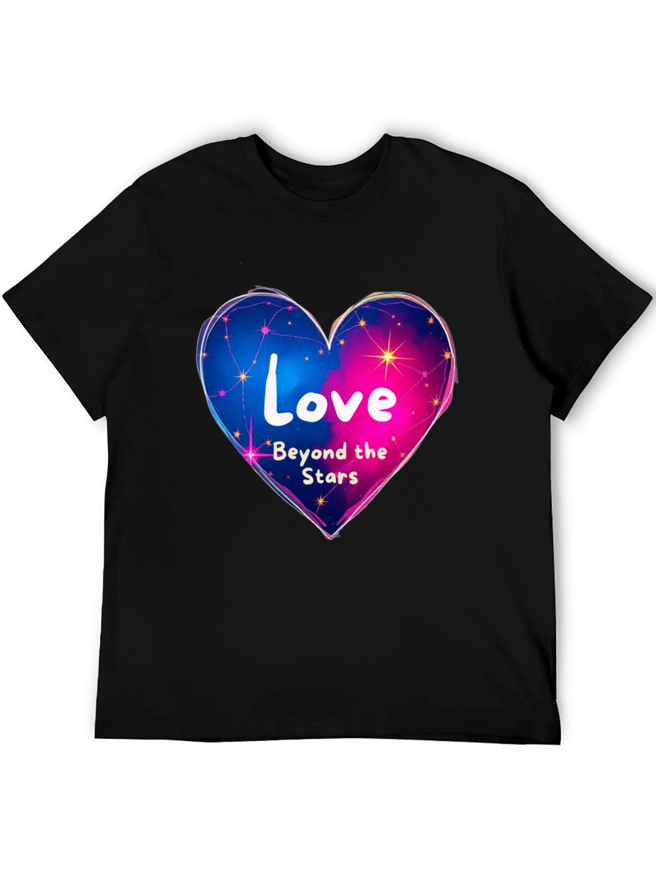 Black Love Beyond the Stars Graphic Tee view 5