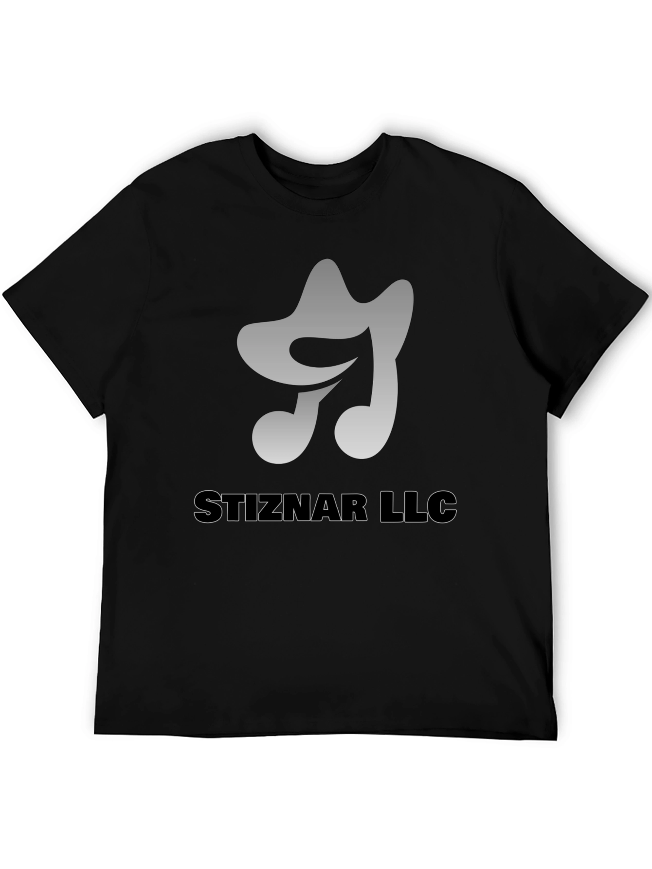 Black Stiznar LLC Black Graphic Tee view 5