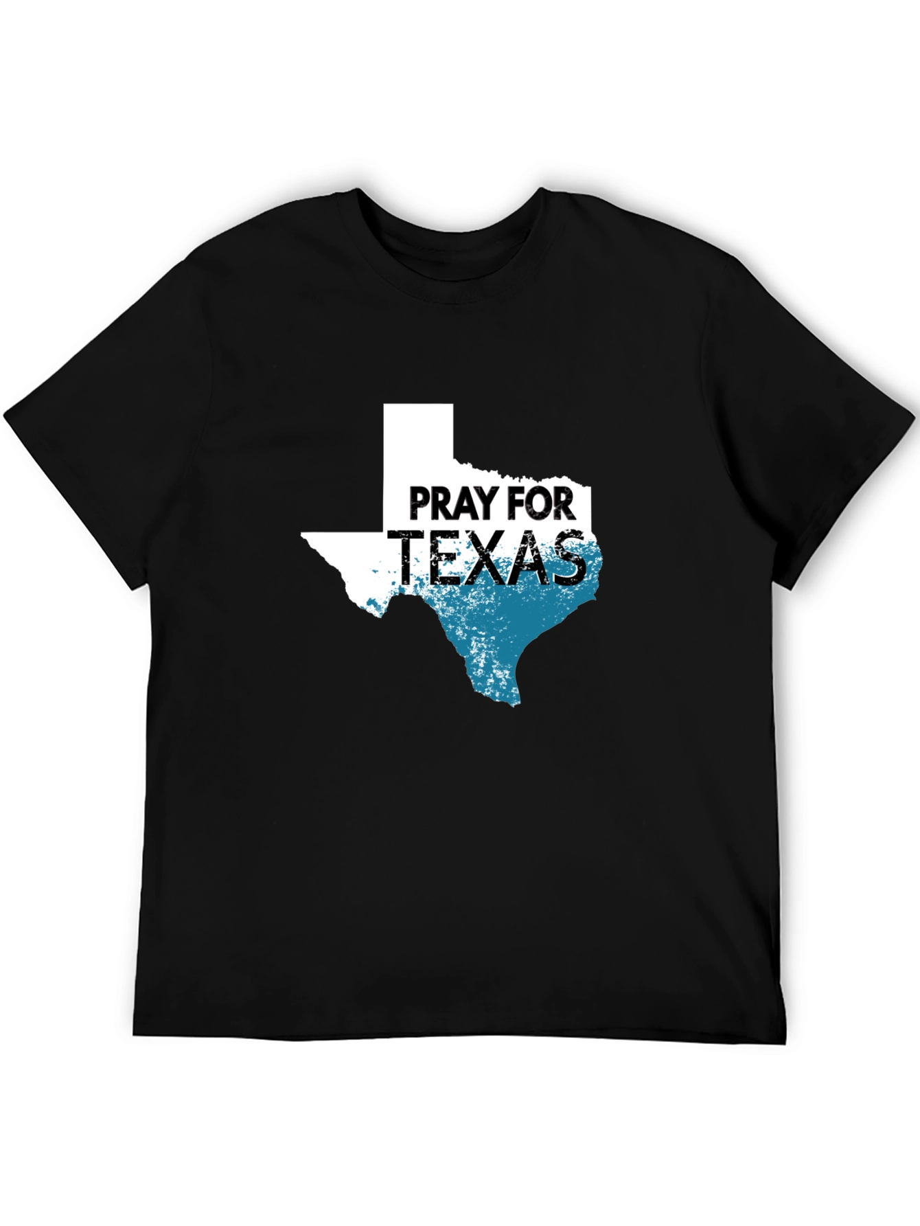 Black Pray for Texas Graphic Tee view 5