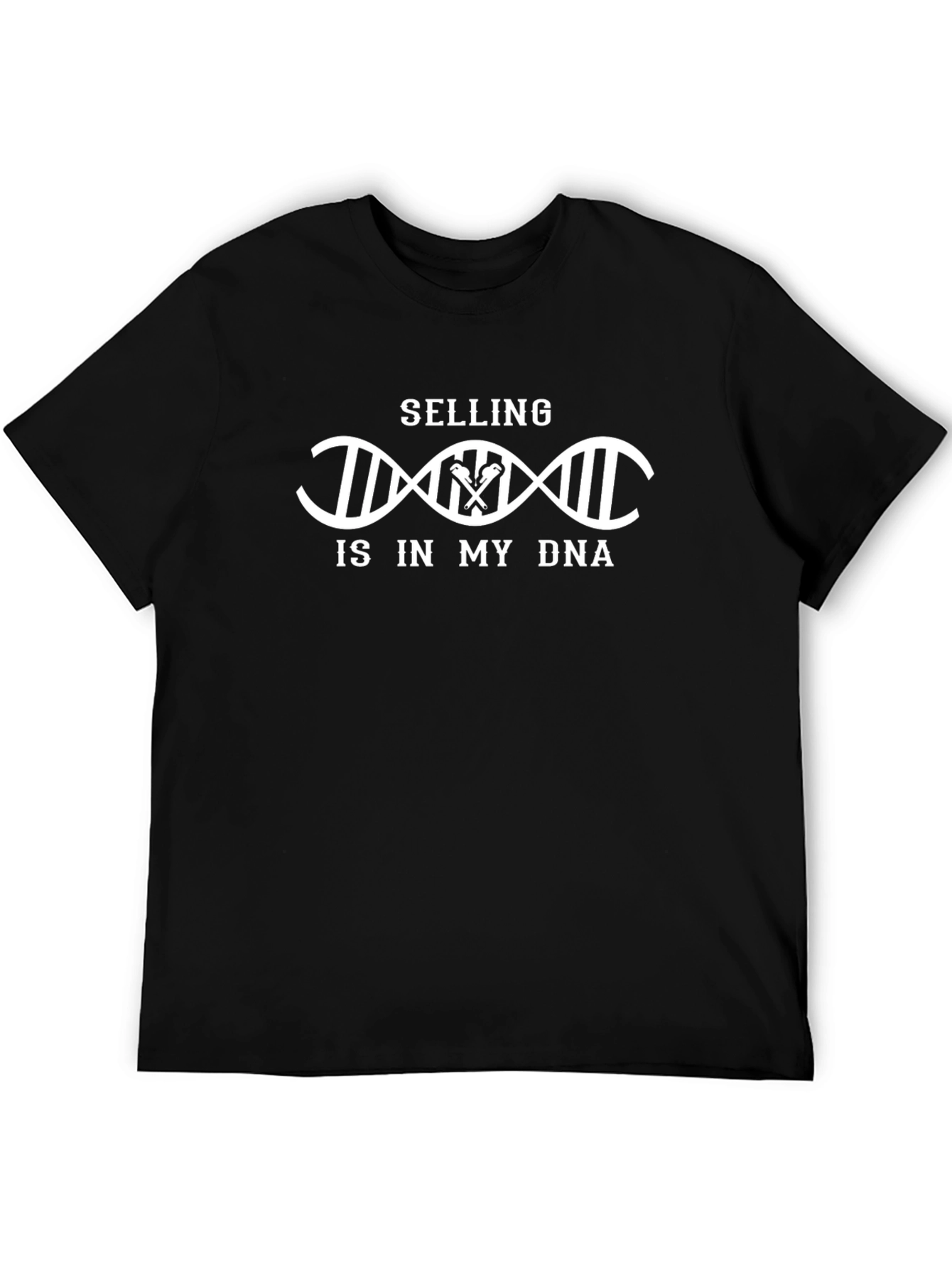 Black Selling is in My DNA T-Shirt view 5