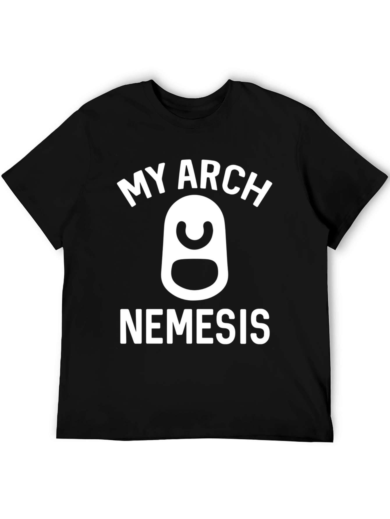 Black My Arch Nemesis T-Shirt - Funny Linux Tee view 5