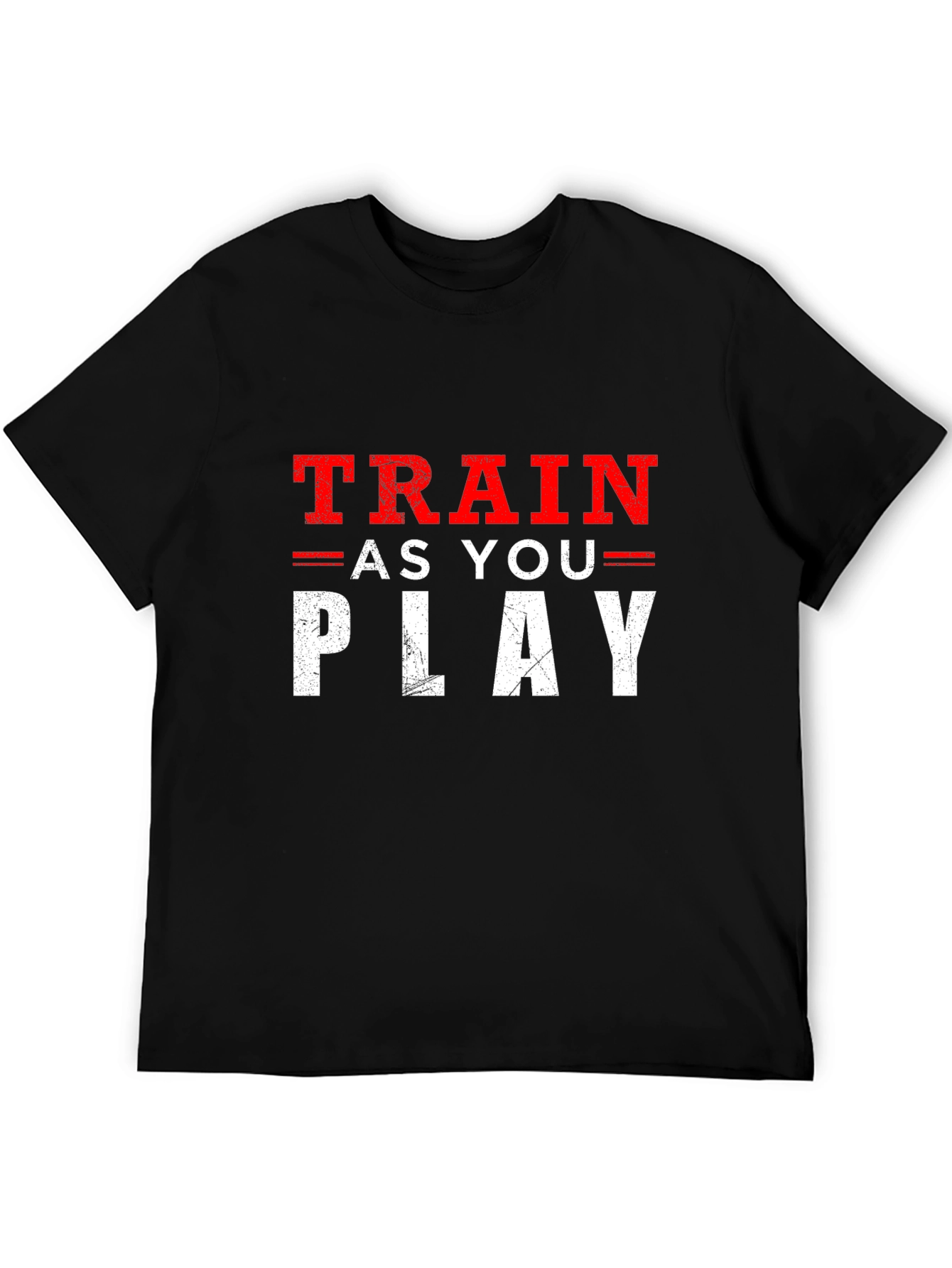 Black Train As You Play Graphic T-Shirt view 5